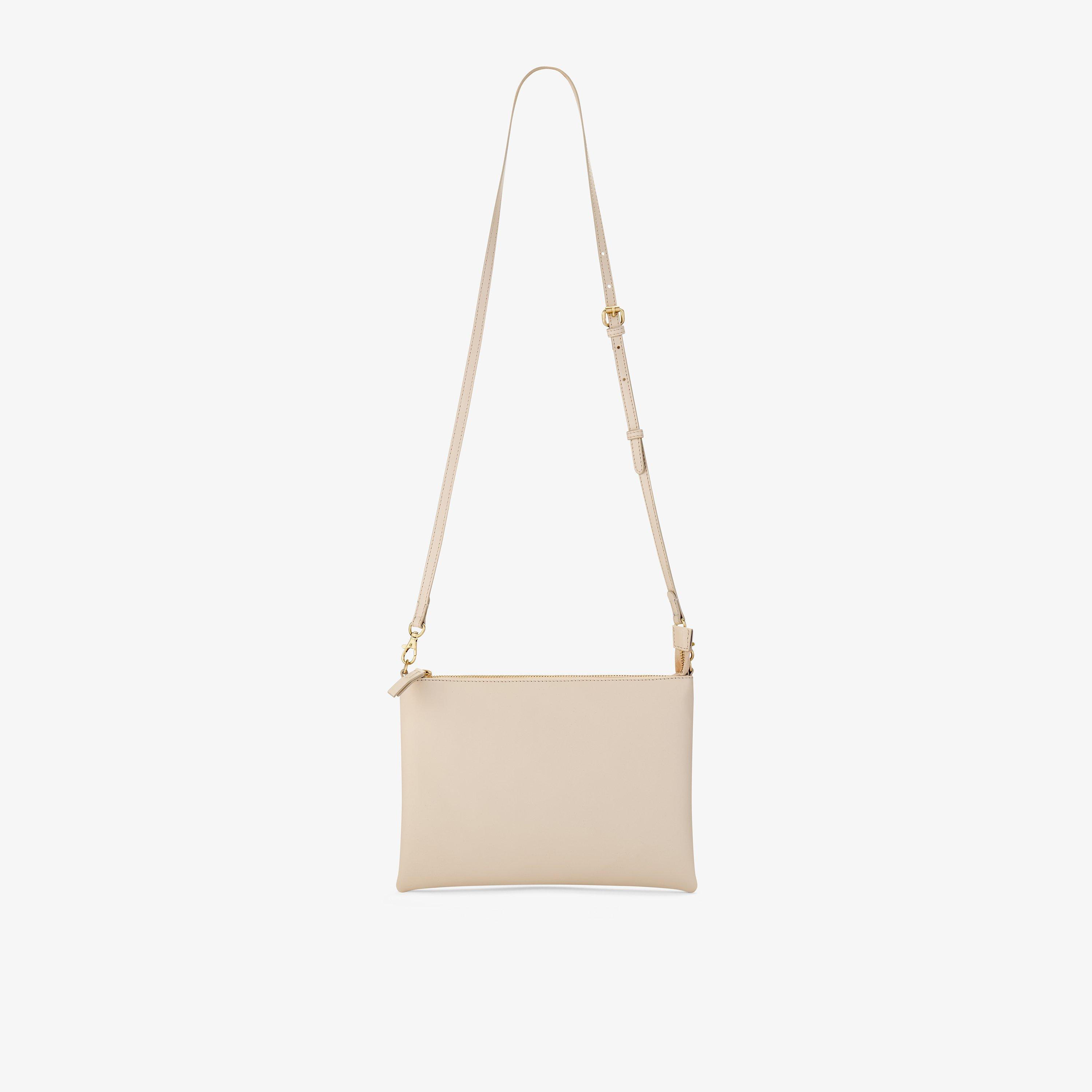Essential Pouch Cream Clutch Bag Cross Body Bag, view 1 of 5
