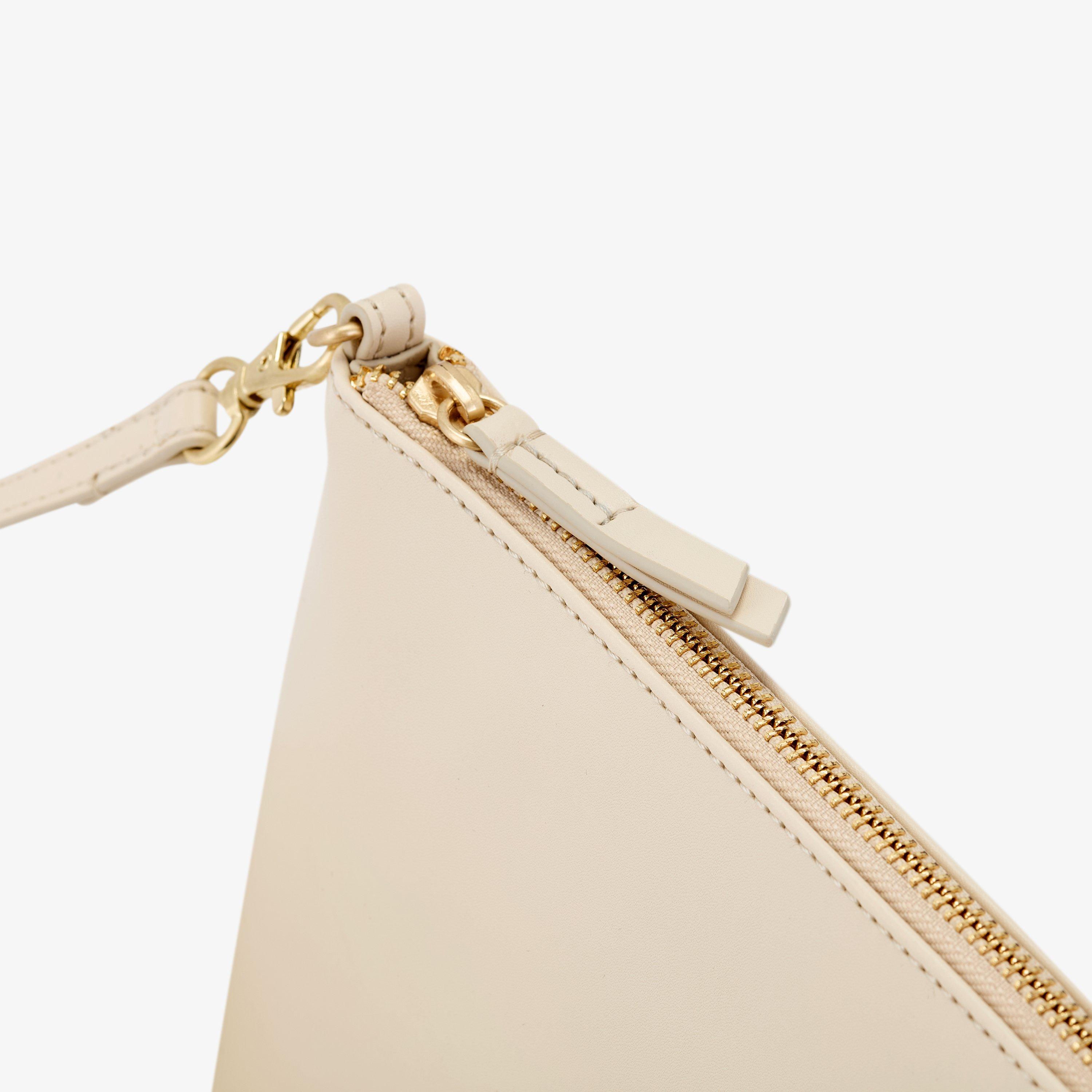 Essential Pouch Cream Clutch Bag Cross Body Bag, view 3 of 5