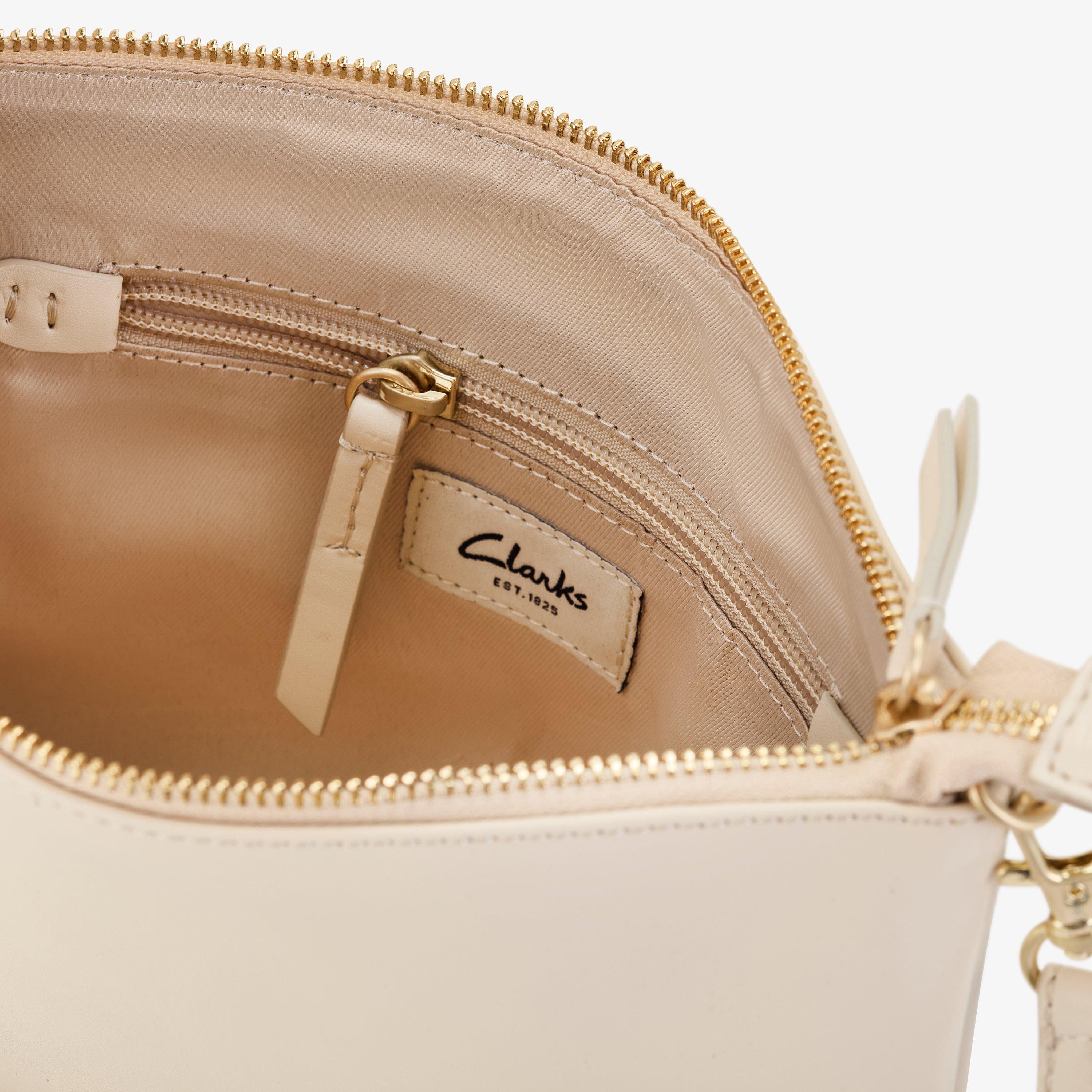 Essential Pouch Cream Clutch Bag Cross Body Bag, view 4 of 5