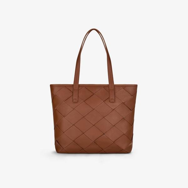 Etta WovenTote — Brown