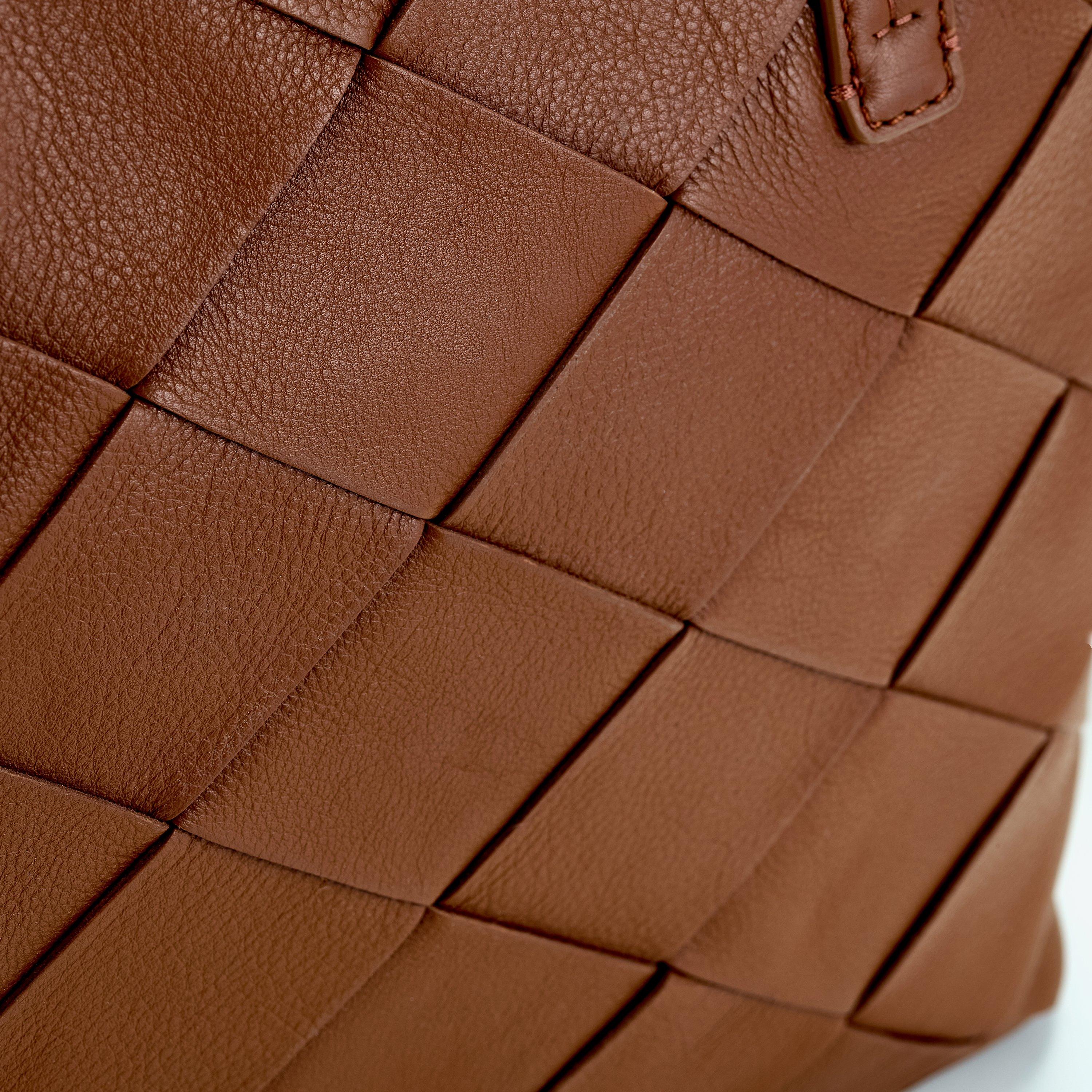 Etta WovenTote — Brown