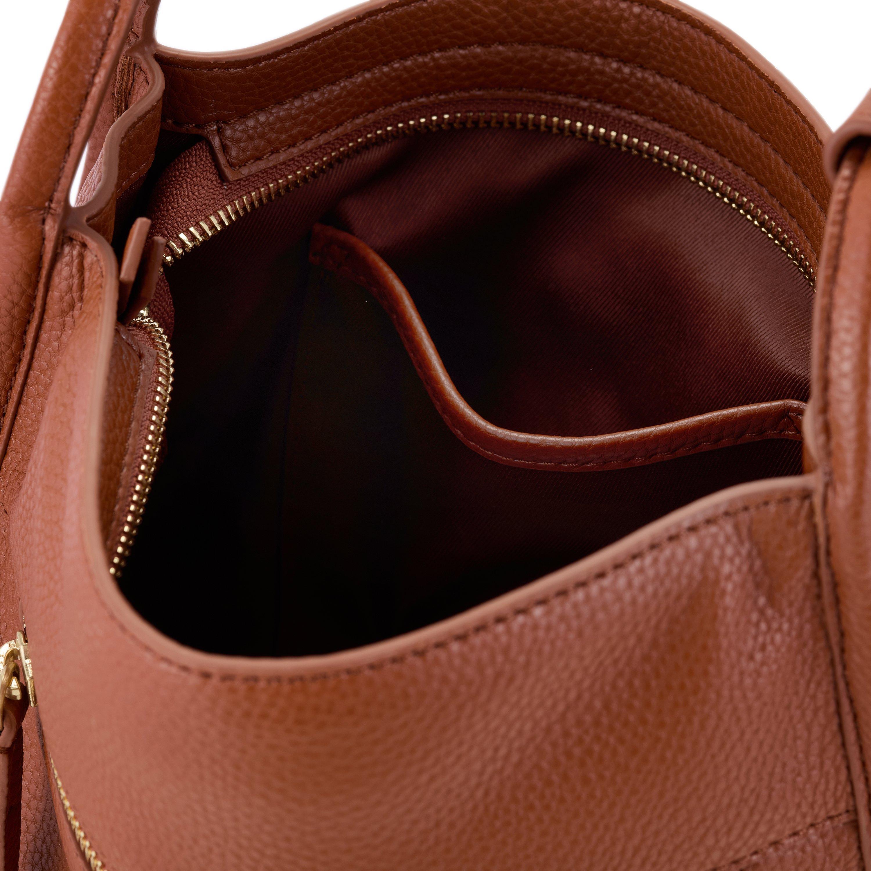 Mila Crossbody Tan Cross Body Bag, view 6 of 7