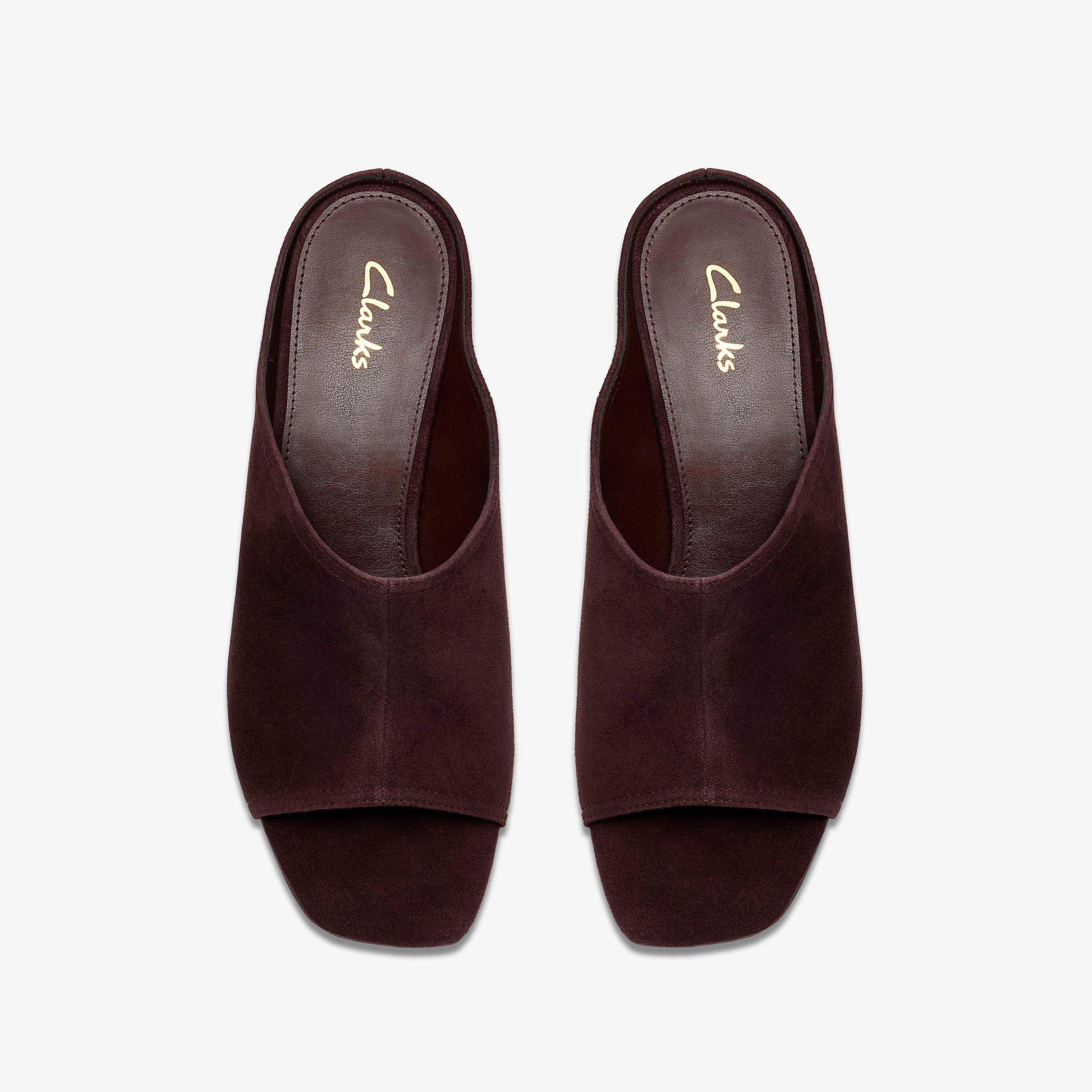 Siray Mule Dark Brown Suede