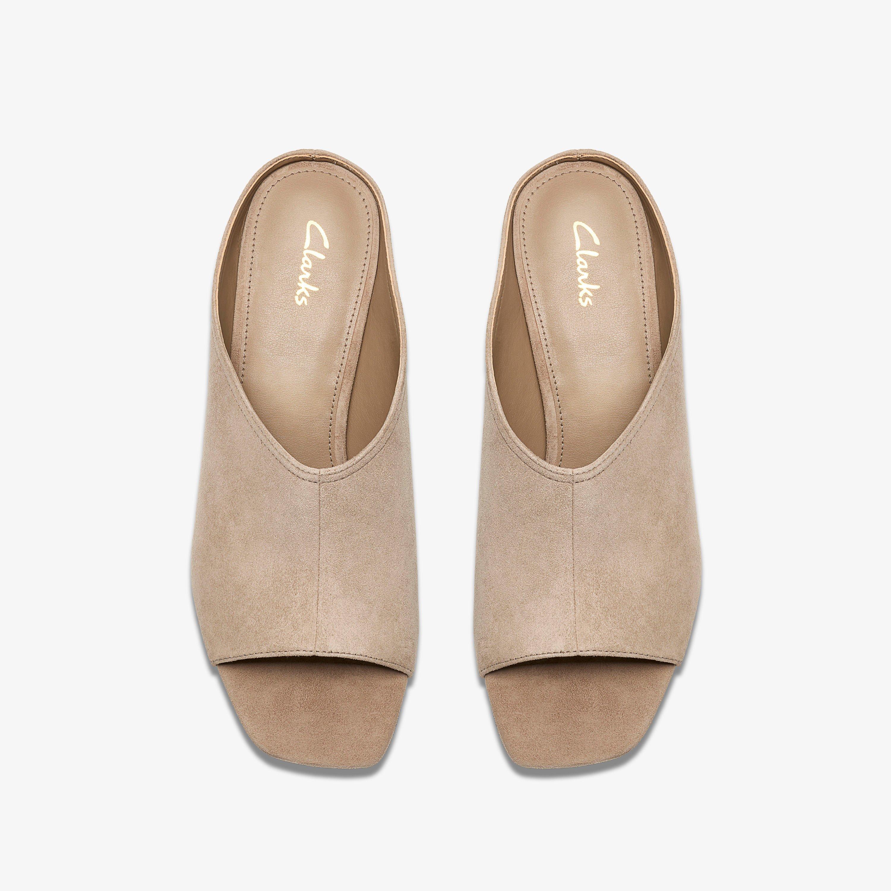 Siray Mule Mushroom Suede