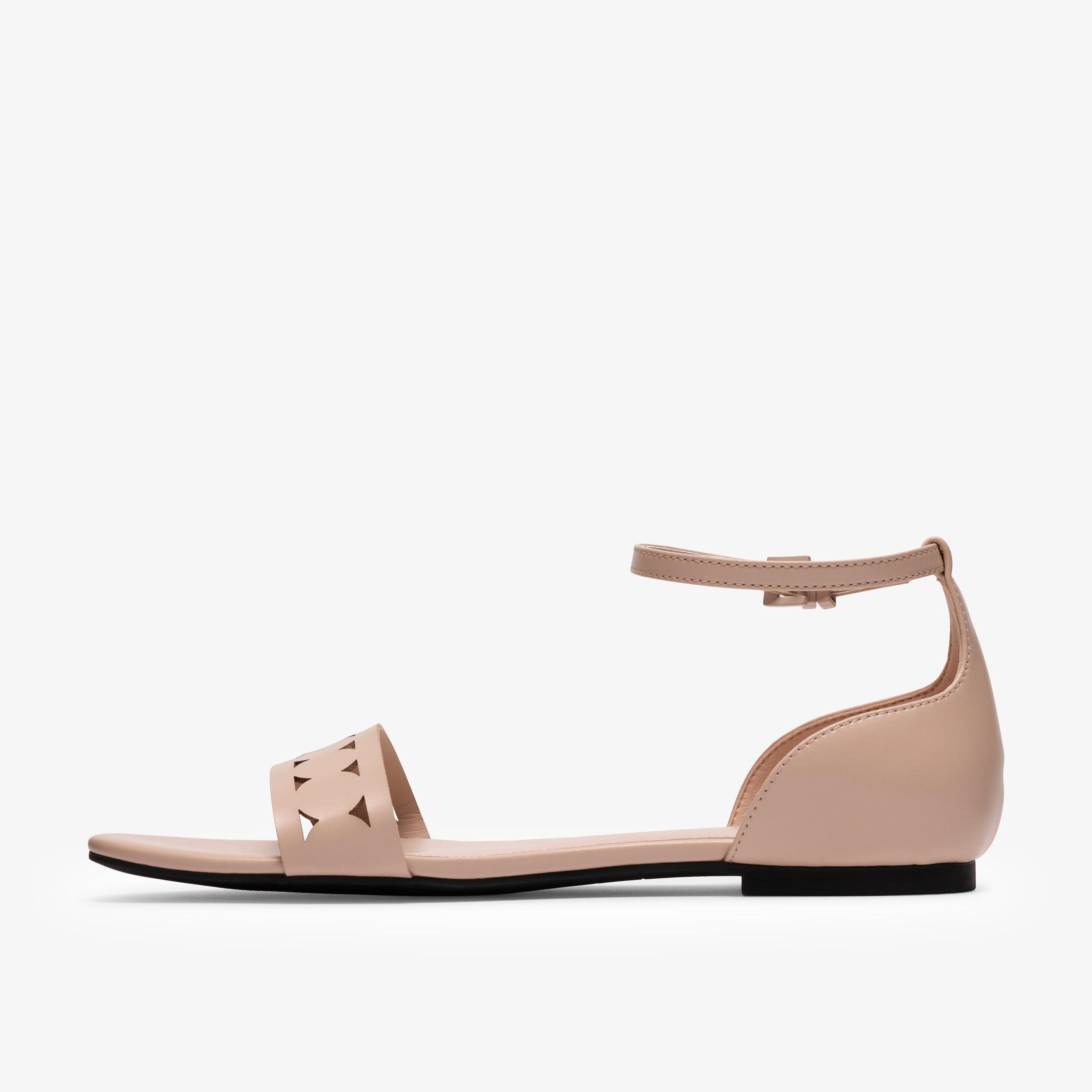 Kediri Part Praline Flat Sandals, view 2 of 6