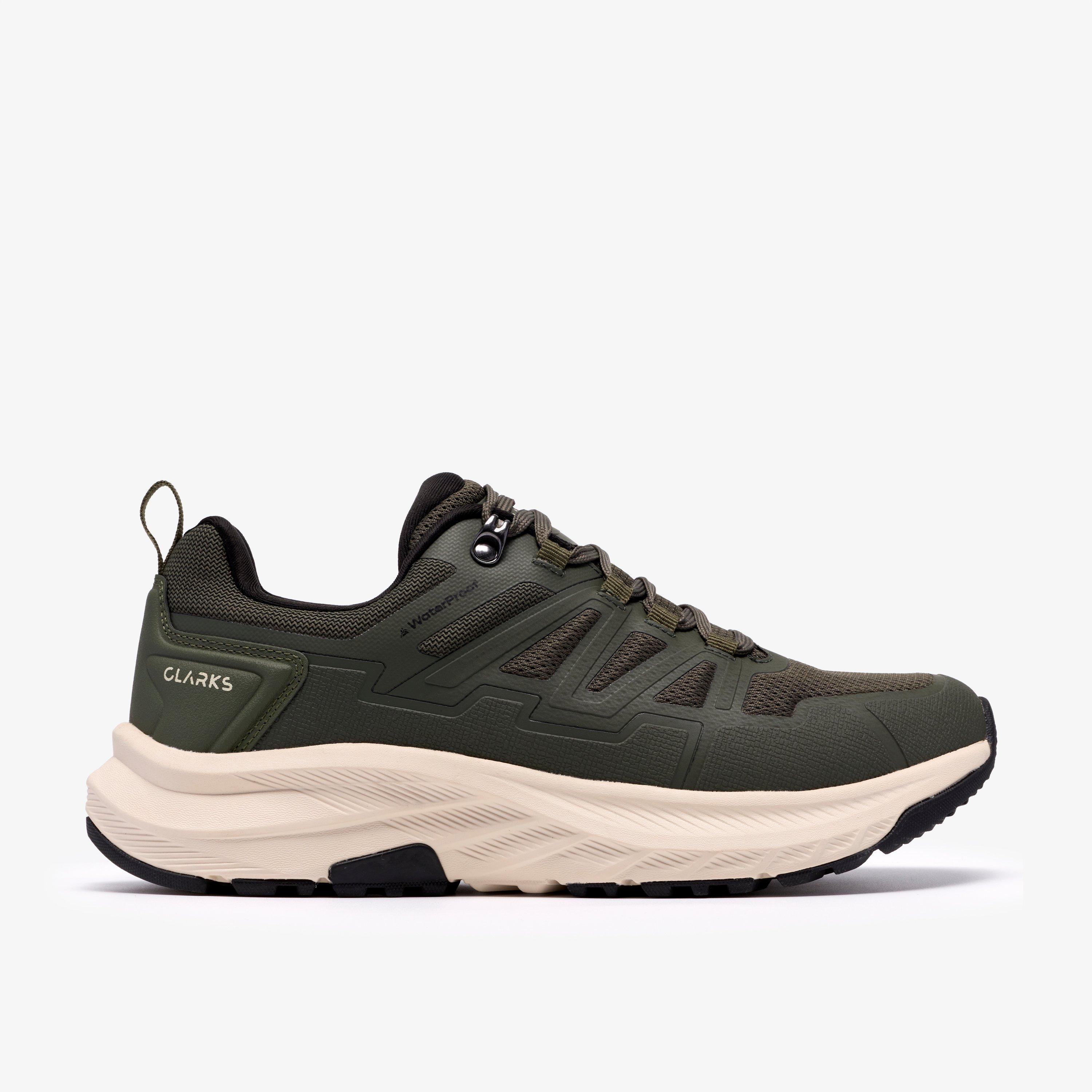 Enford Lo Waterproof Khaki Sneakers, view 1 of 6