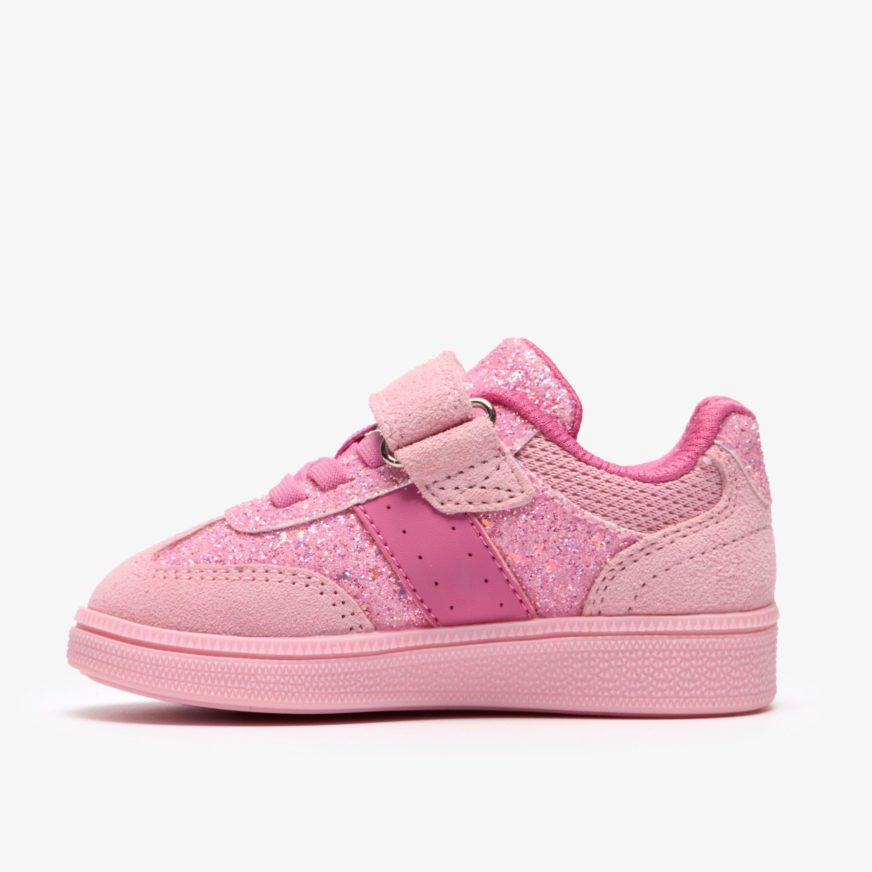 Cypress Step Toddler Pink Sparkle Trainers, view 2 of 6