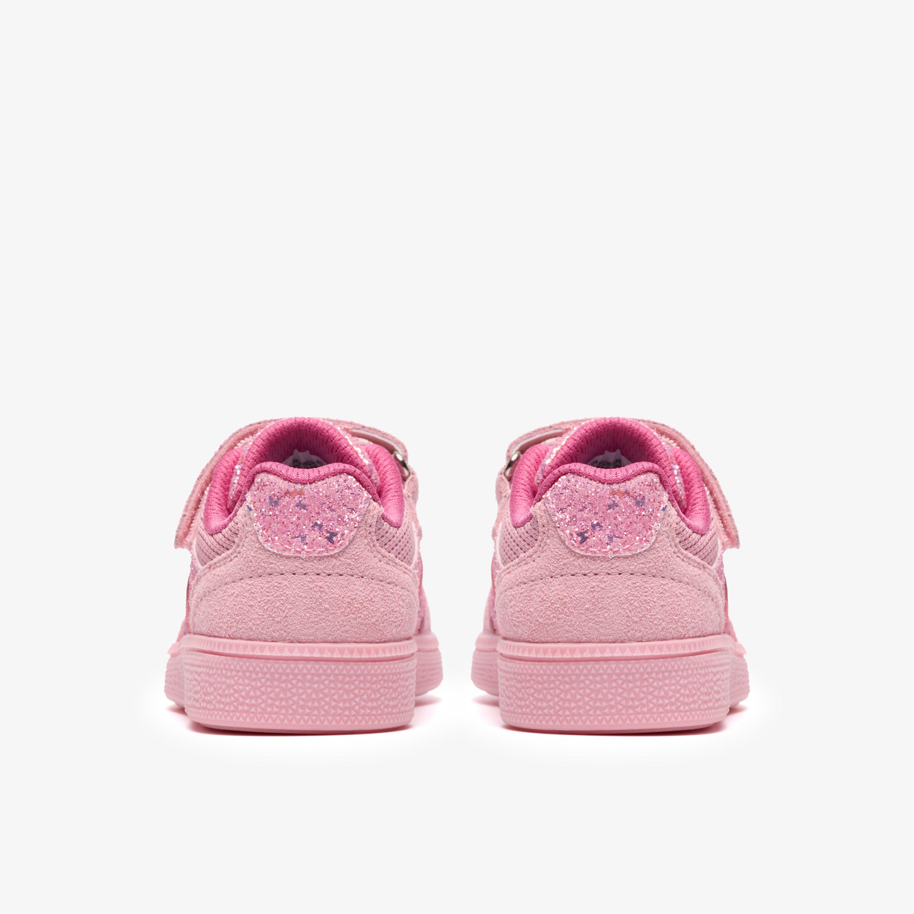Cypress Step Toddler Pink Sparkle Trainers, view 5 of 6