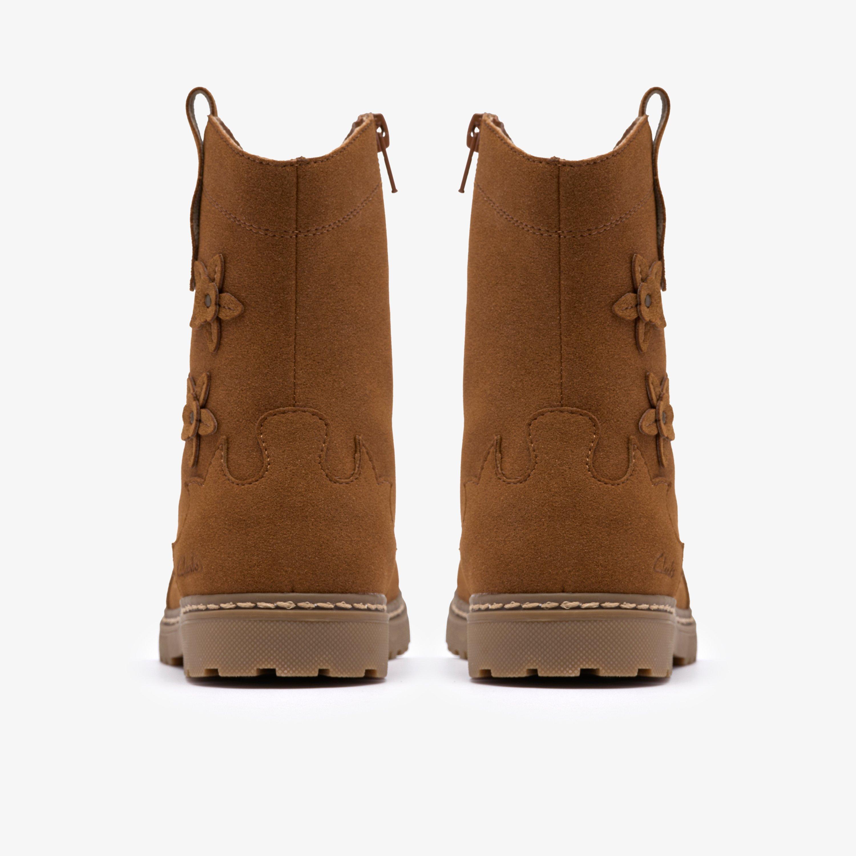 Adelaide Mid Kid Tan