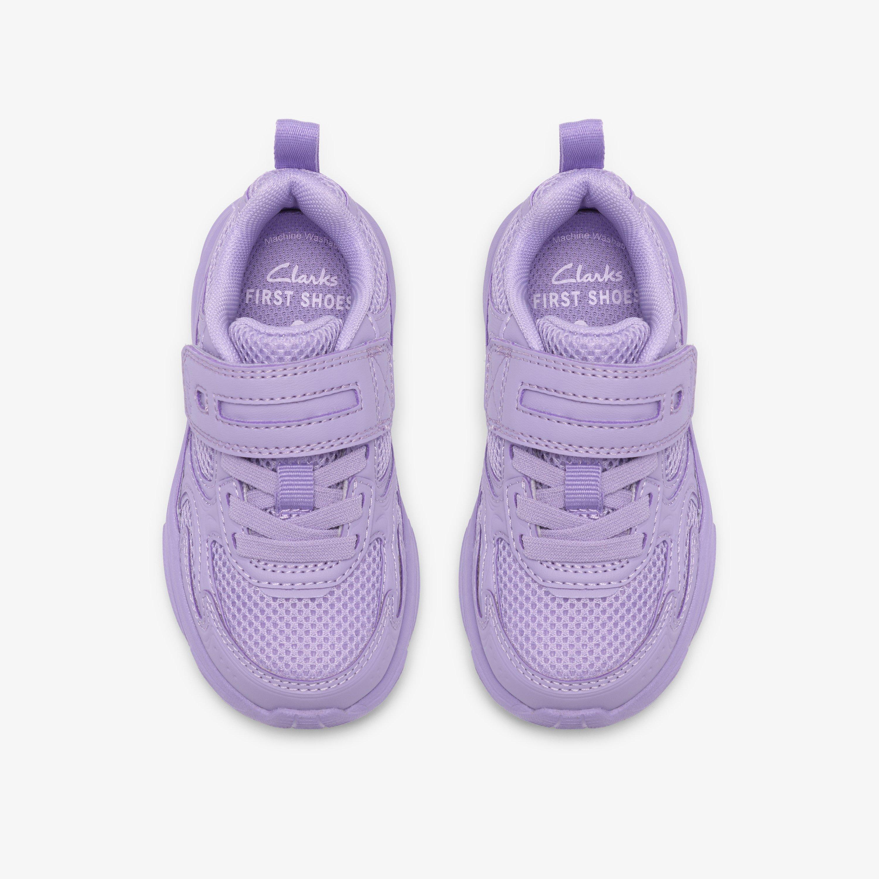 Crafton Park Toddler Lilac Trainers, view 6 of 6