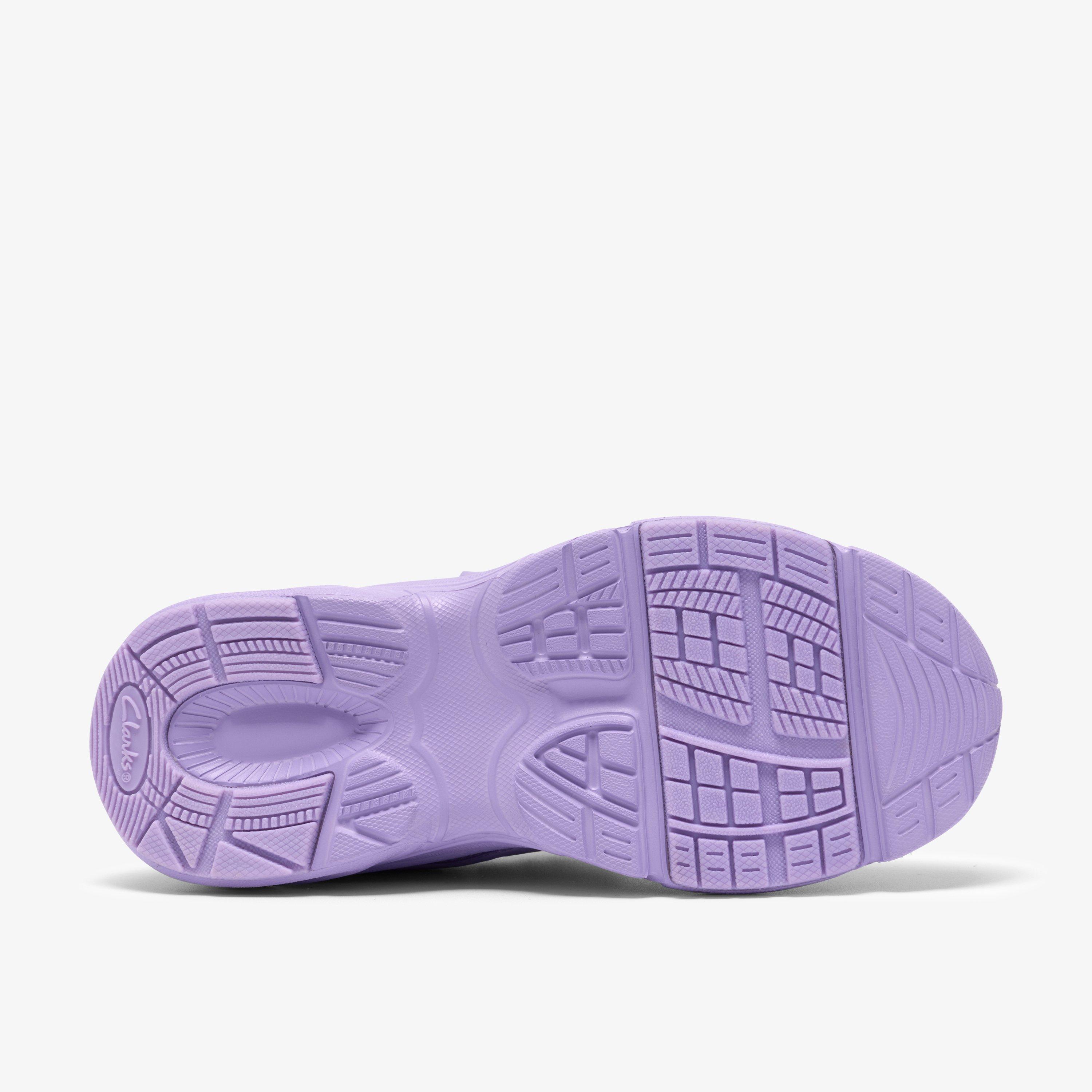 Crafton Park Kid Lilac Trainers, view 3 of 6
