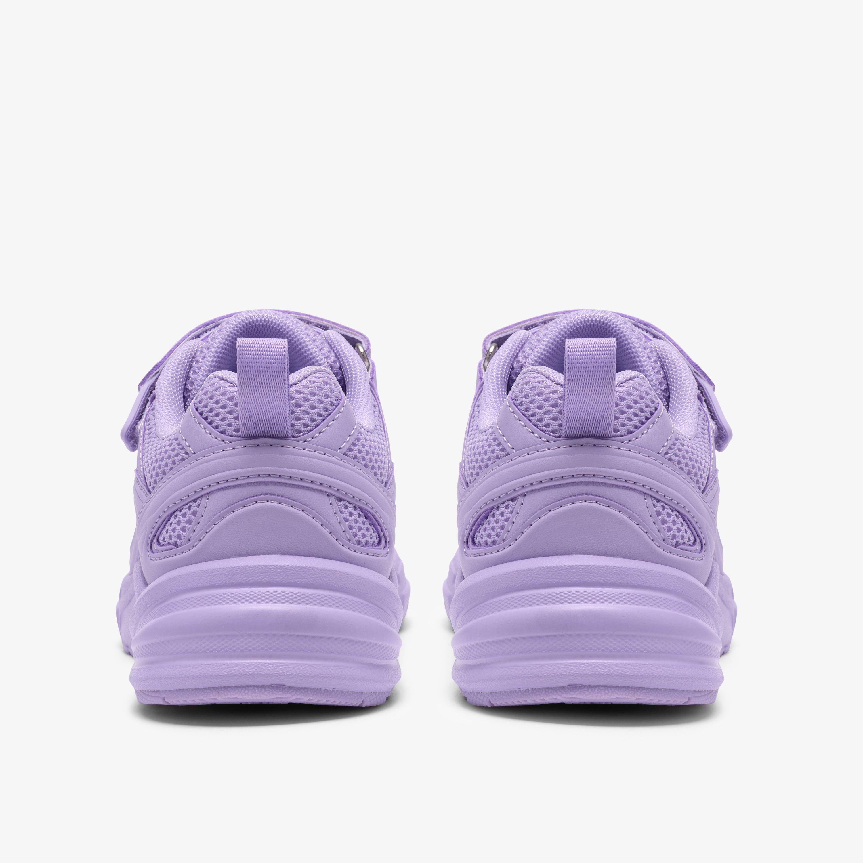 Crafton Park Kid Lilac Trainers, view 5 of 6