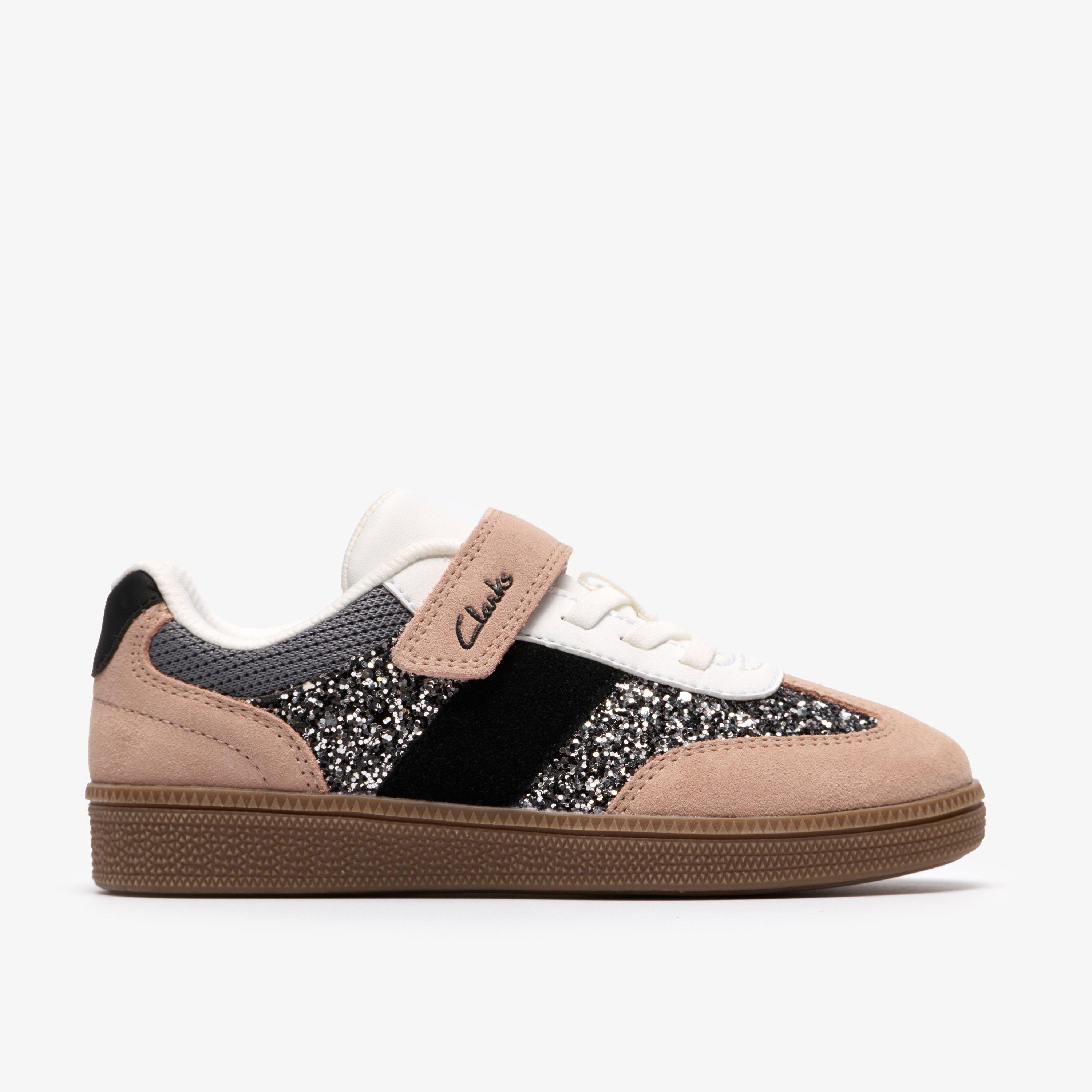 Cypress Step Kid Pewter Trainers Lace Up, view 1 of 6