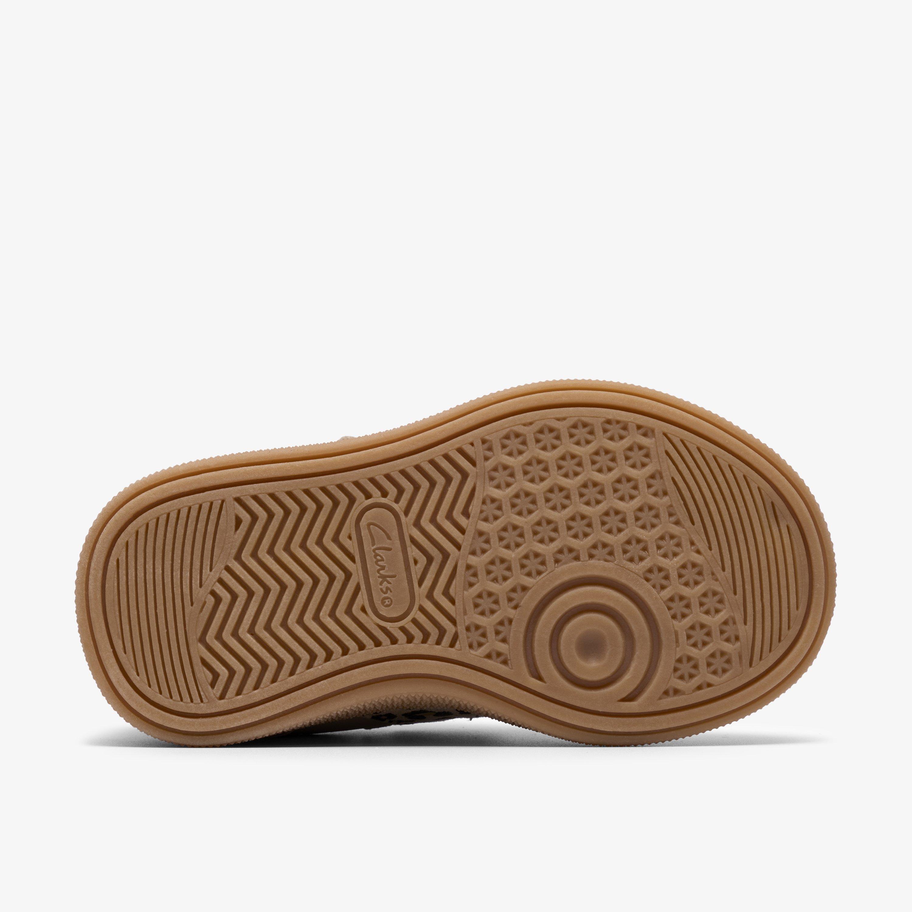 Cypress Step Toddler Beige Combination Trainers Riptape, view 3 of 6