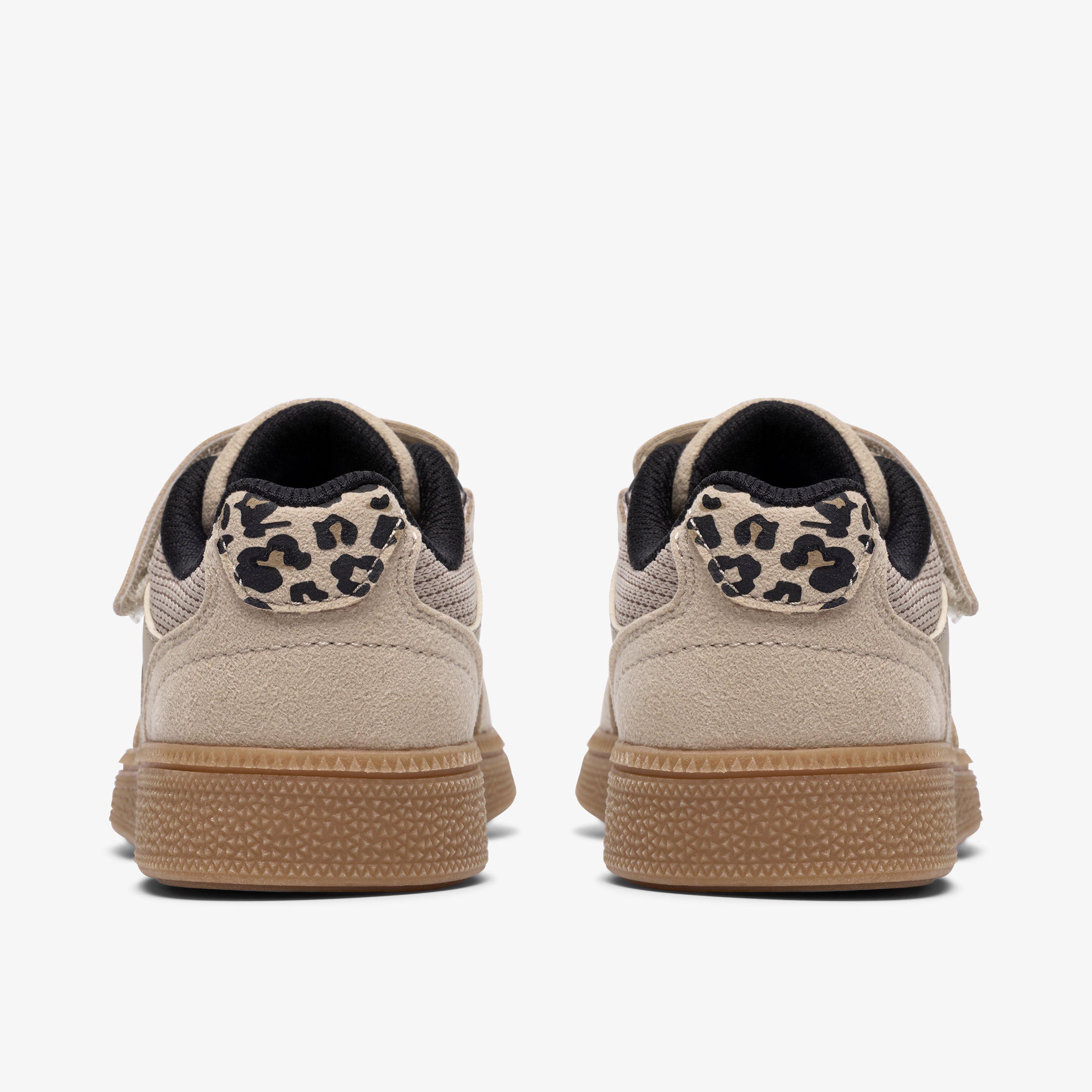 Cypress Step Toddler Beige Combination Trainers Riptape, view 5 of 6