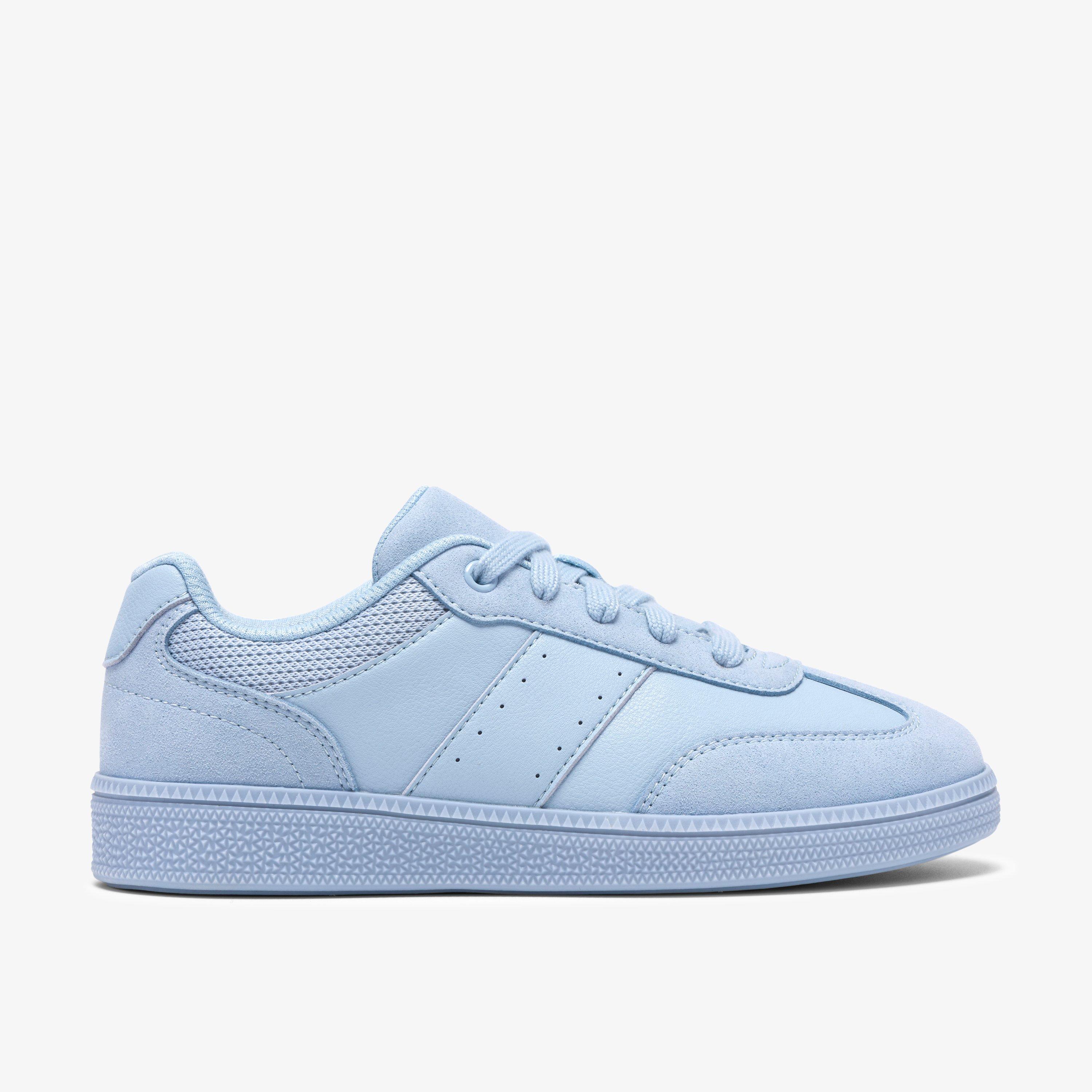 Cypress Lace Older Pale Blue Trainers Lace Up, view 1 of 6