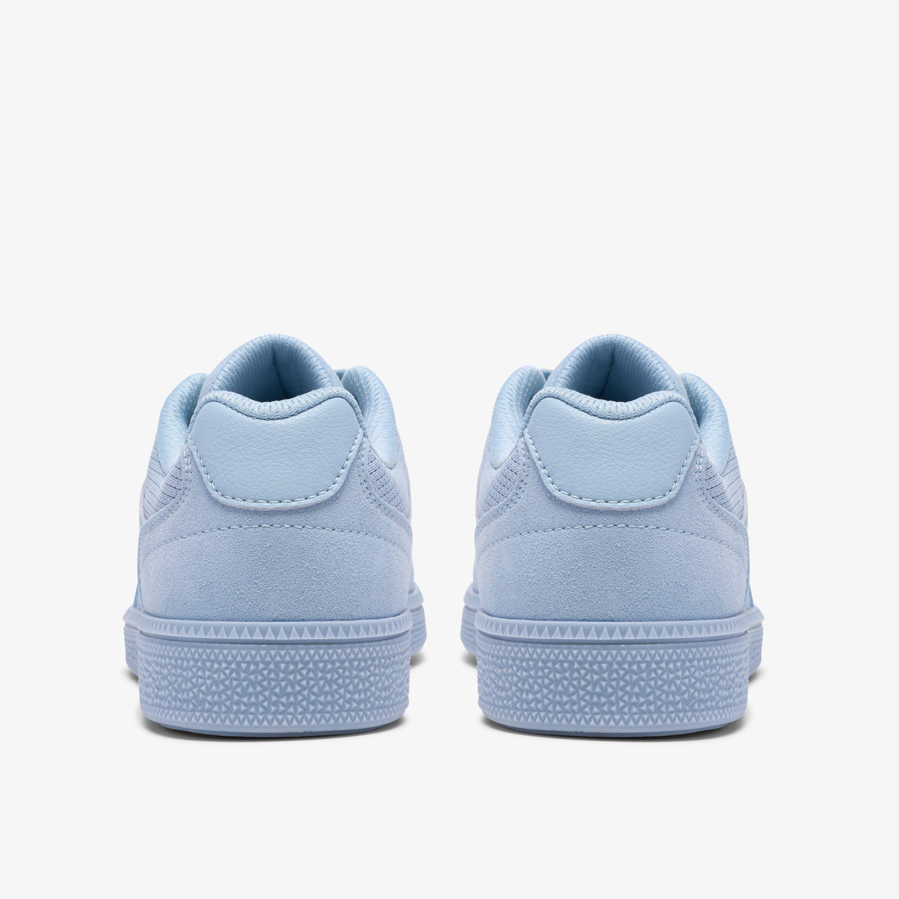 Cypress Lace Older Pale Blue Trainers Lace Up, view 5 of 6