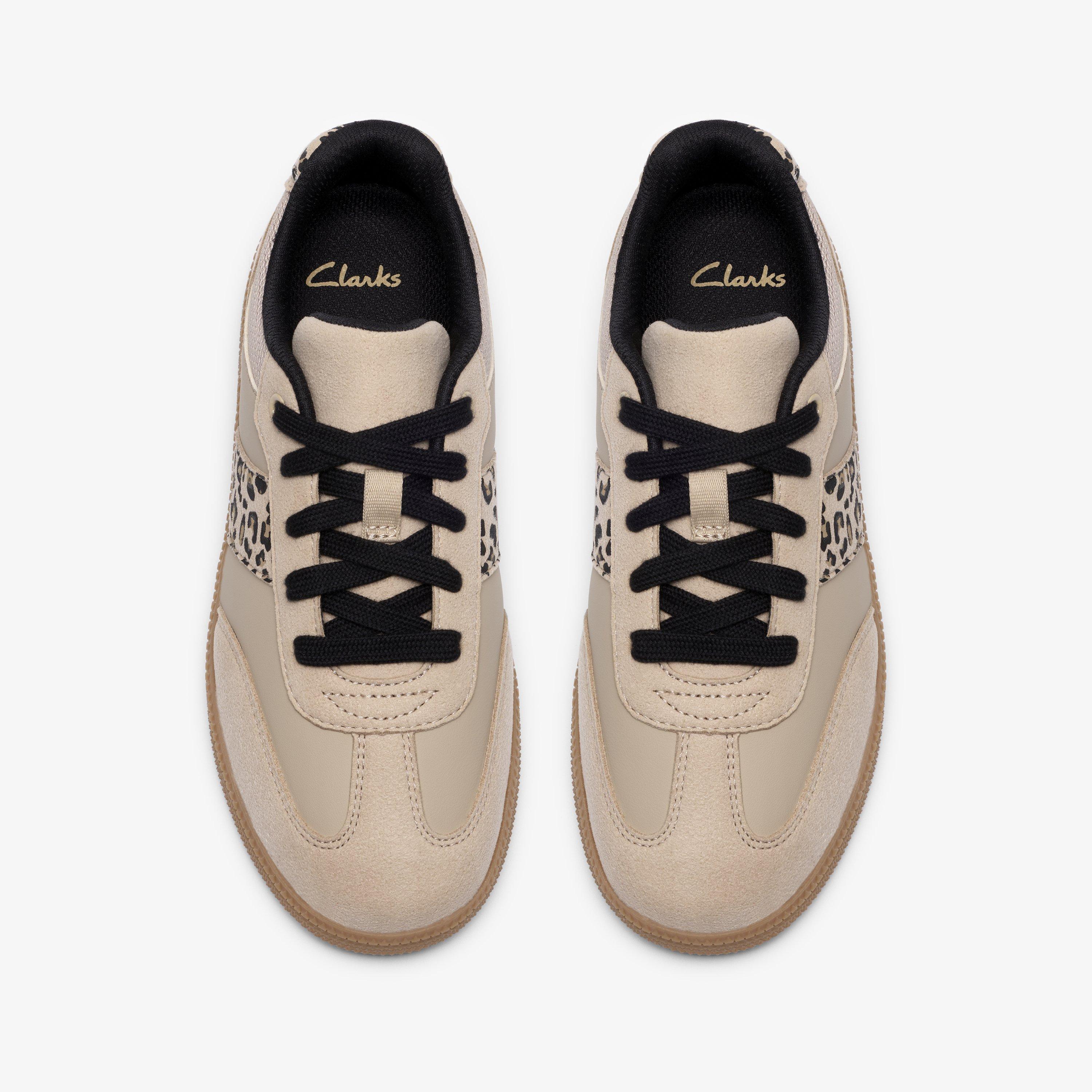 Cypress Lace Older Beige Combination Trainers Lace Up, view 6 of 6