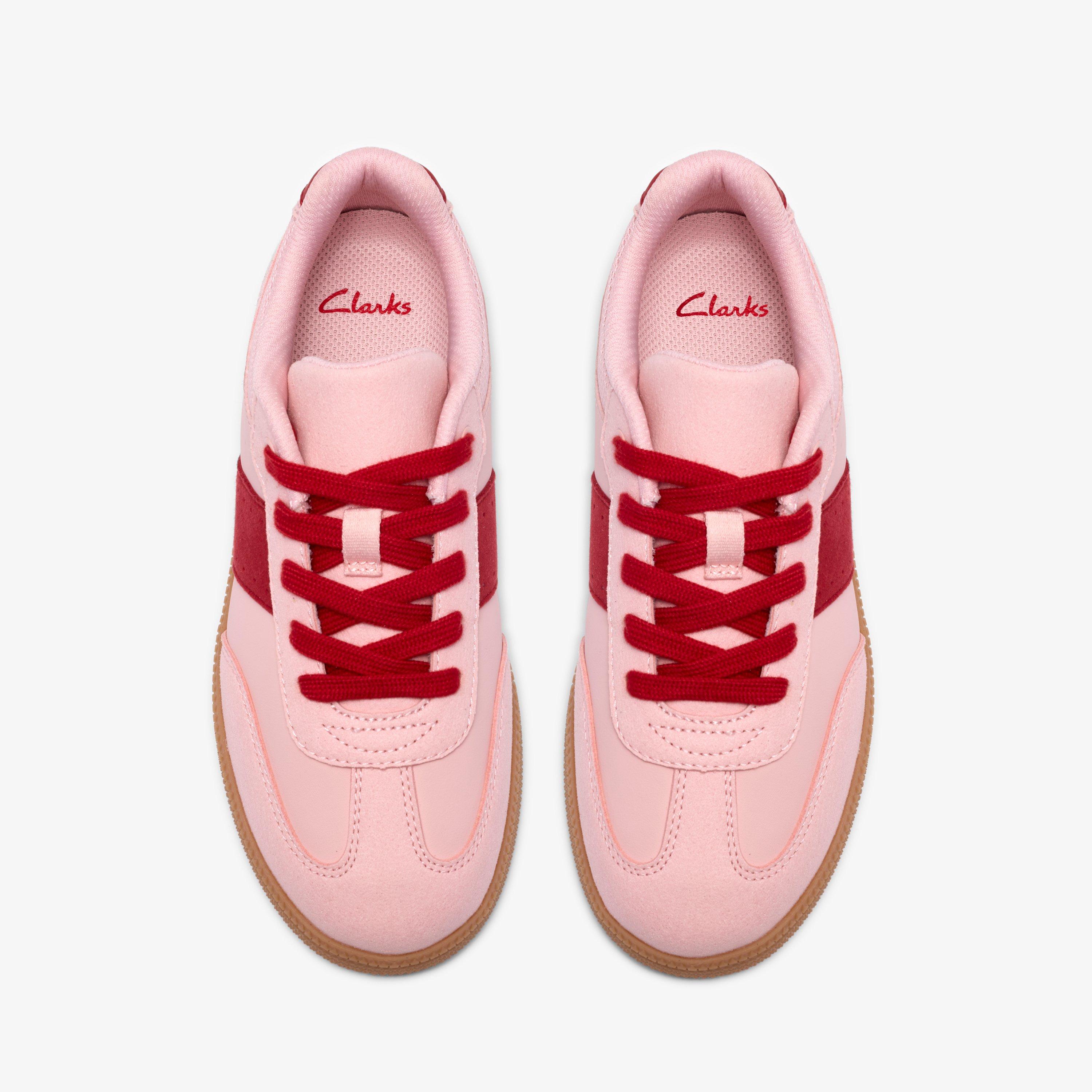 Cypress Lace Older Pink Combination Trainers Lace Up, view 6 of 6
