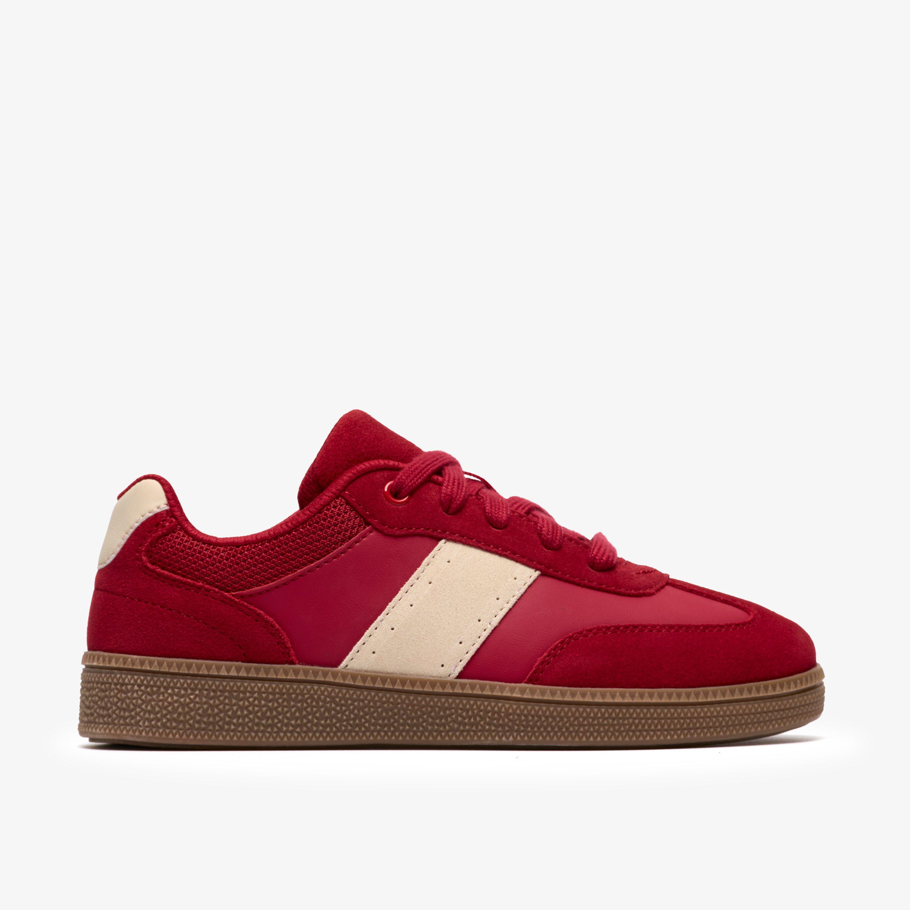 Cypress Lace Older Burgundy Trainers Lace Up, view 1 of 6