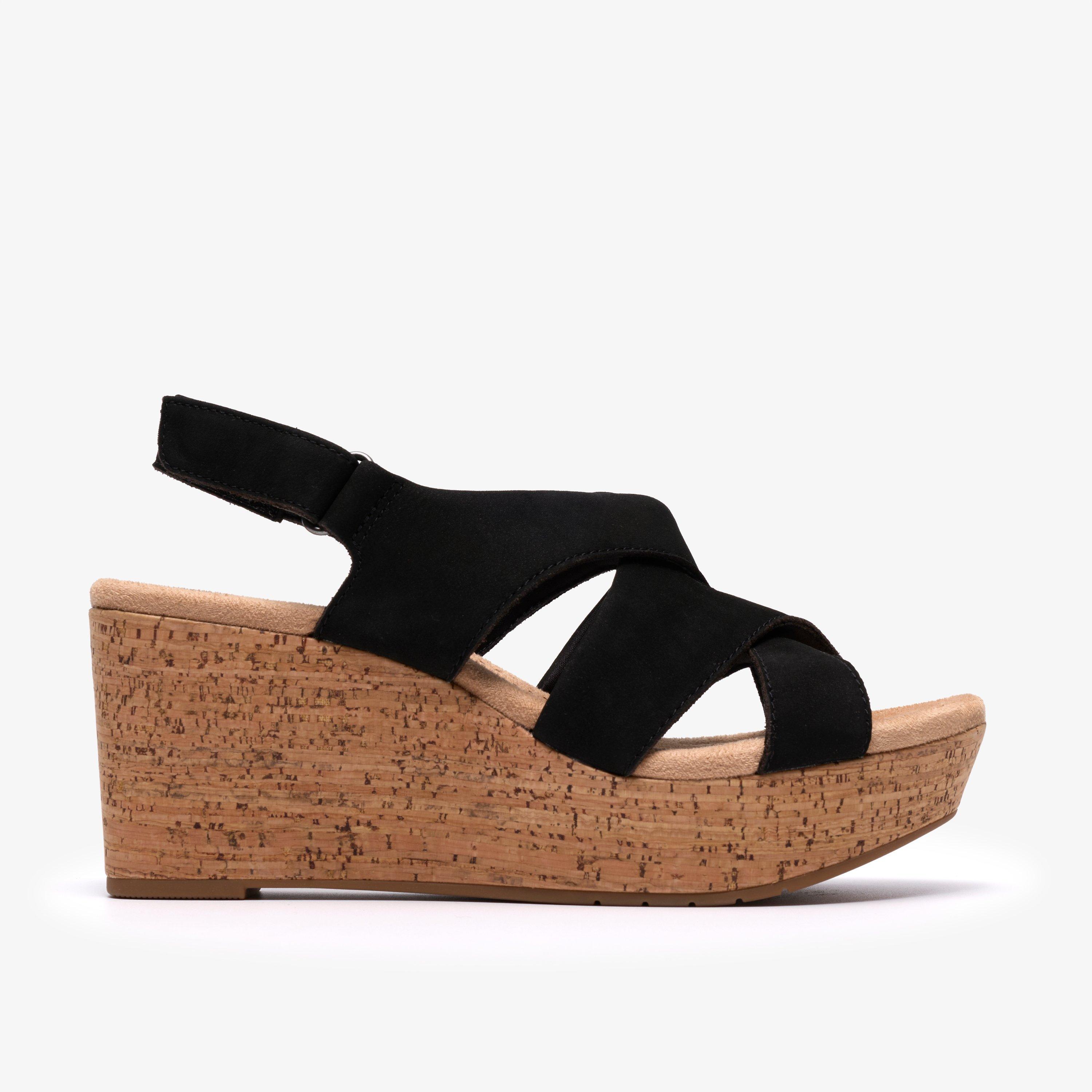Rose Grace Zwart nubuck Sleehakken, view 1 of 6
