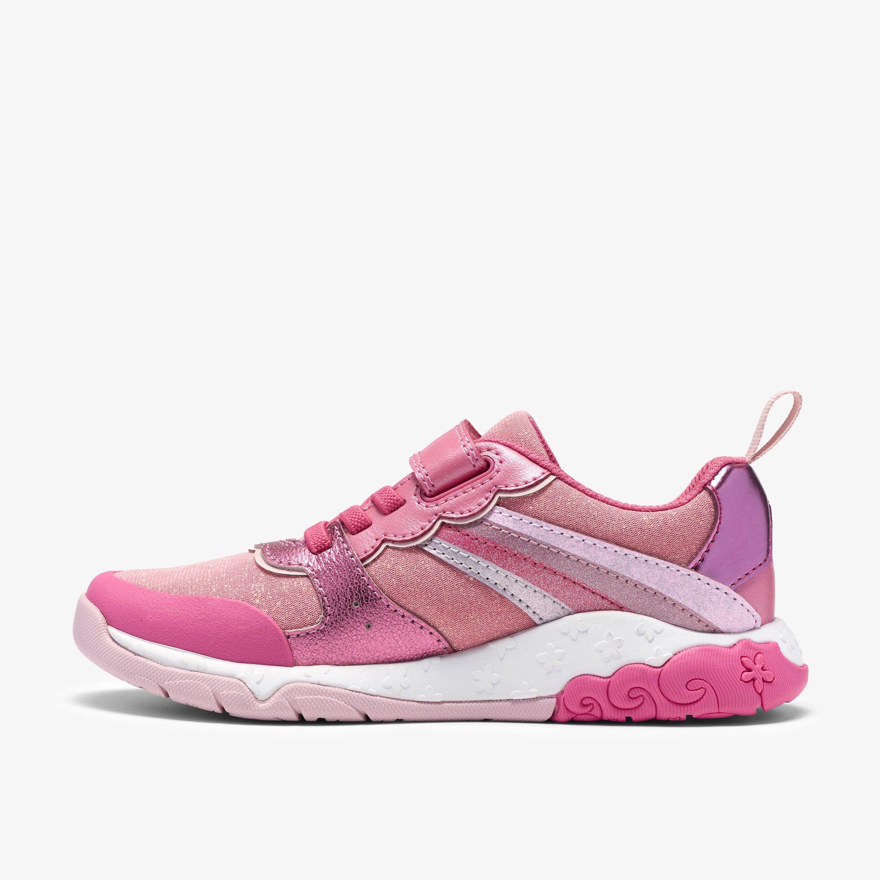 Tidal Hope Kid Hot Pink Trainers Lace Up, view 2 of 7
