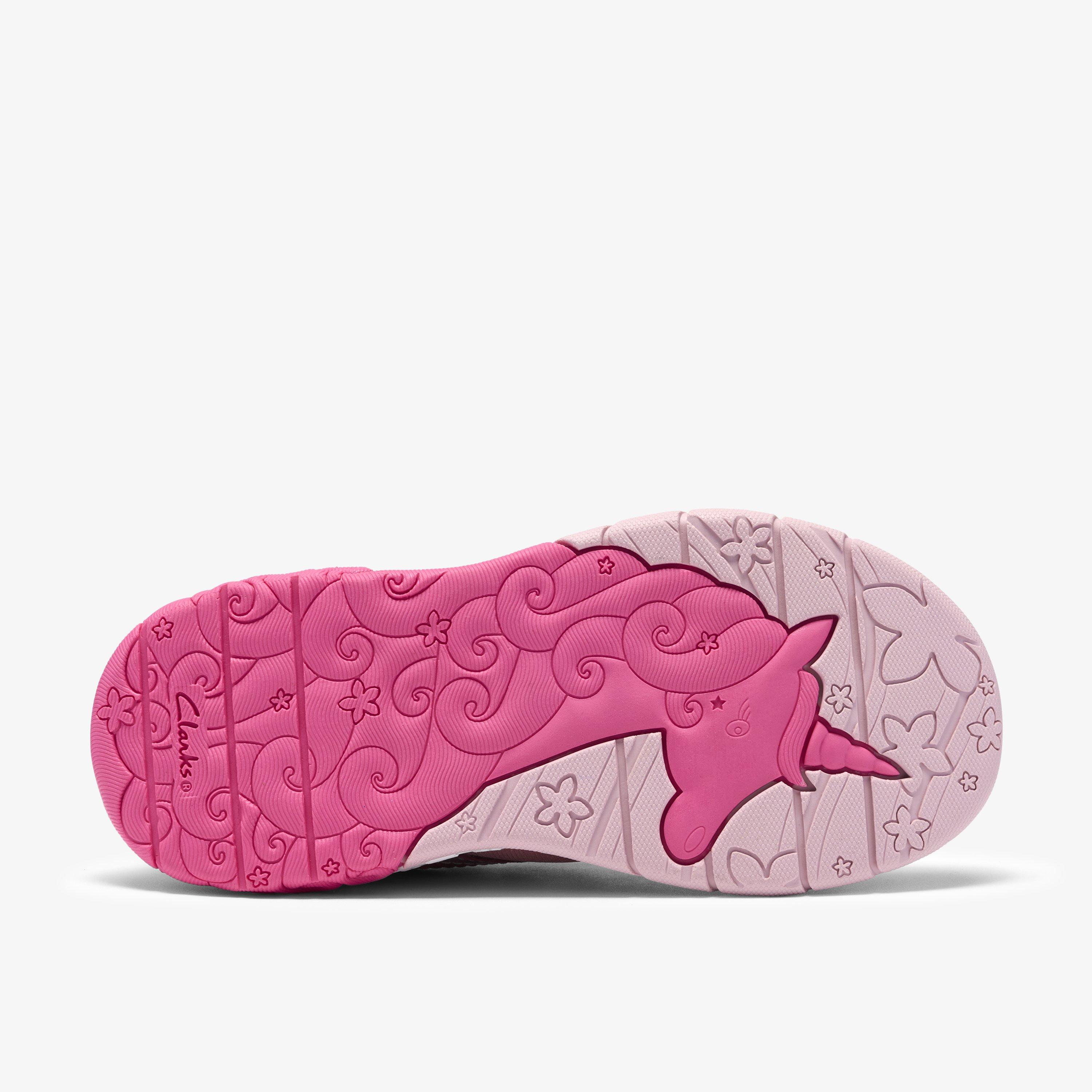 Tidal Hope Kid Hot Pink Trainers Lace Up, view 3 of 7