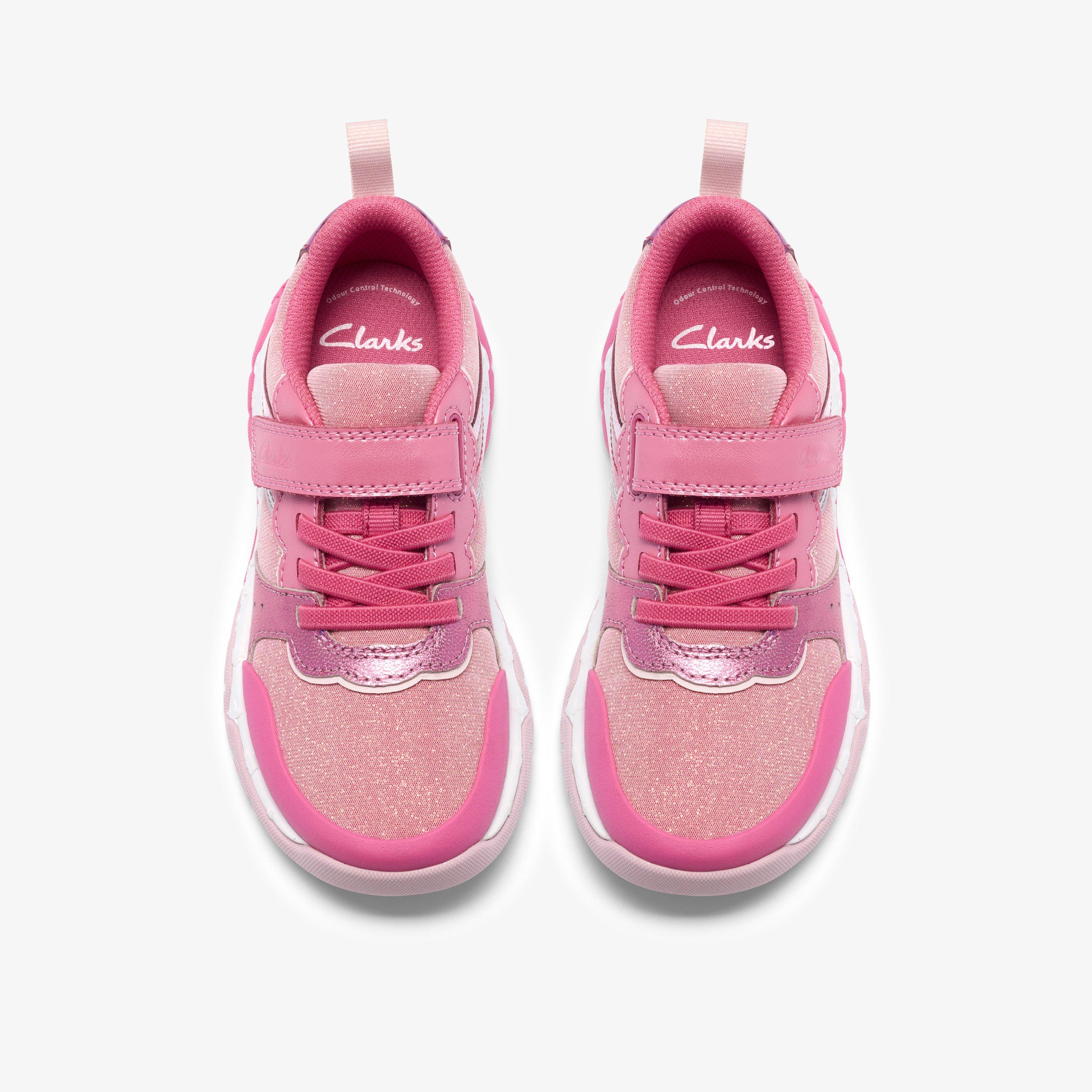 Tidal Hope Kid Hot Pink Trainers Lace Up, view 6 of 7