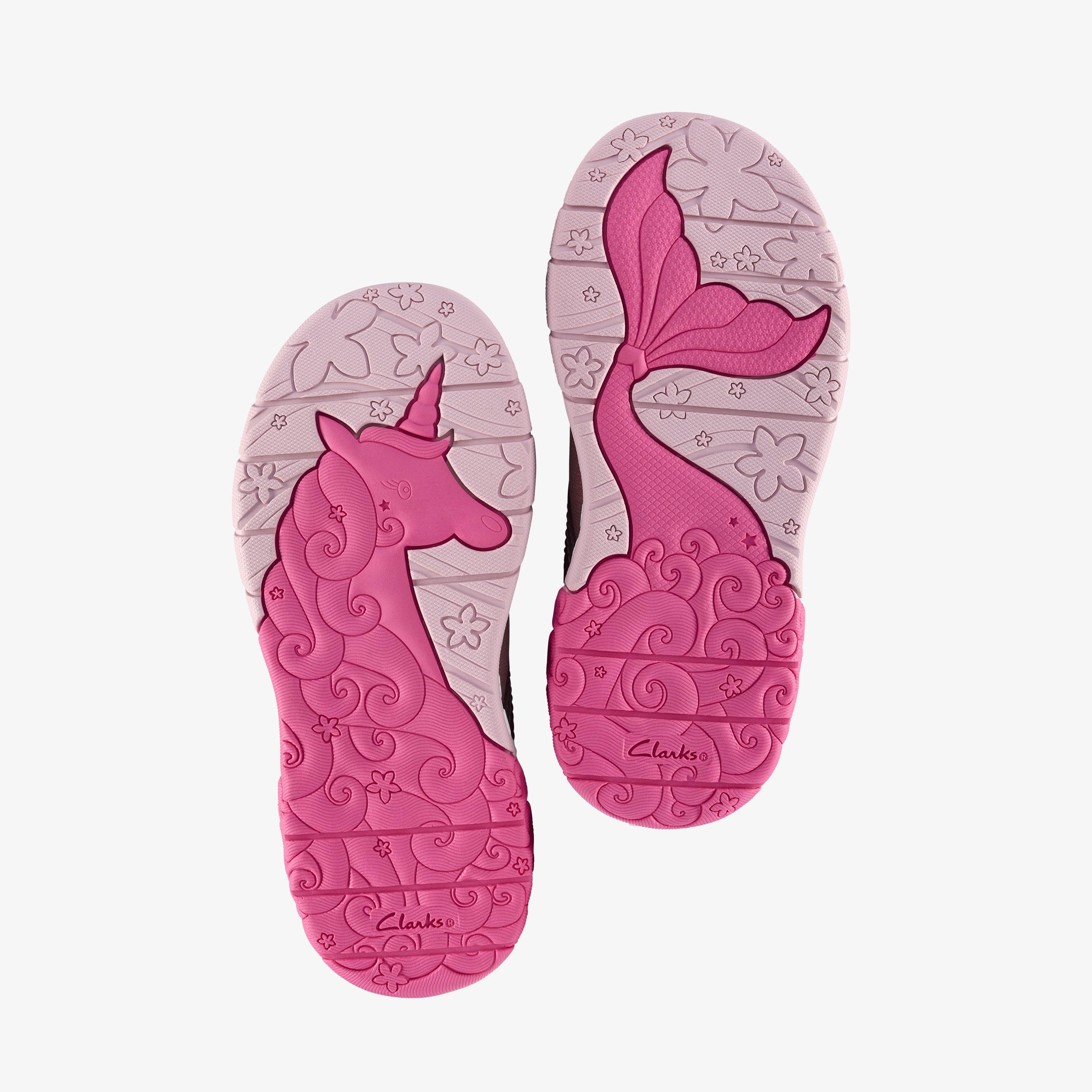 Tidal Hope Kid Hot Pink Trainers Lace Up, view 7 of 7