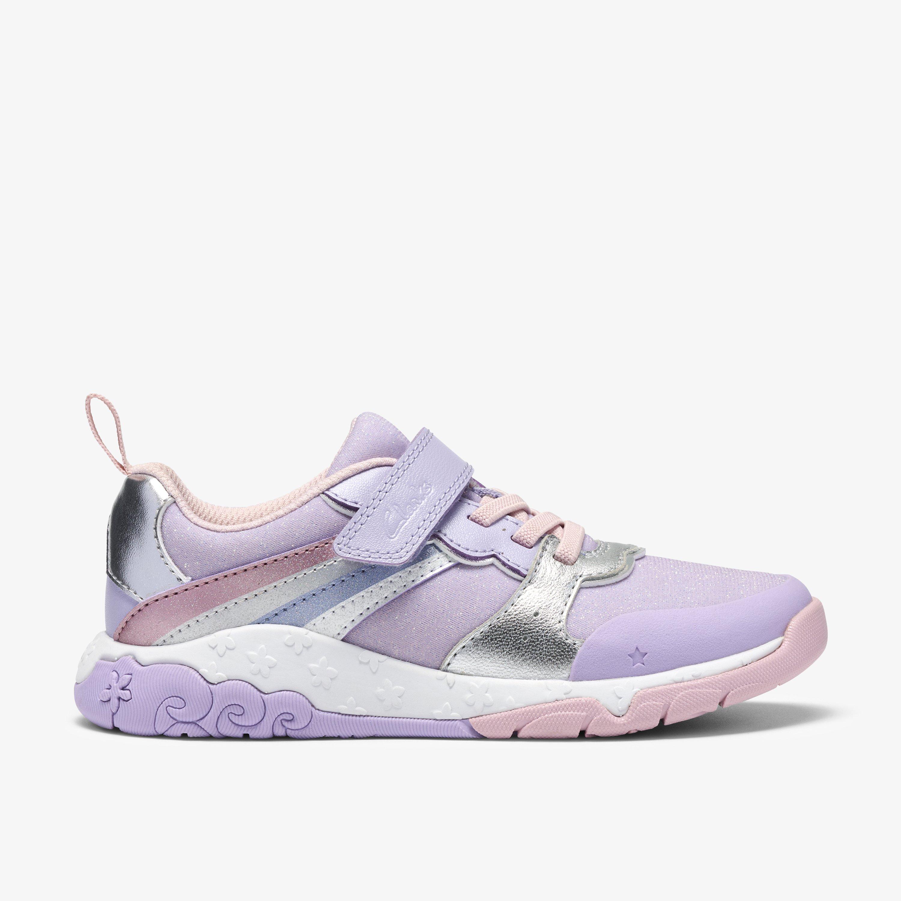 Tidal Hope Kid Lilac Combination Trainers Lace Up, view 1 of 7
