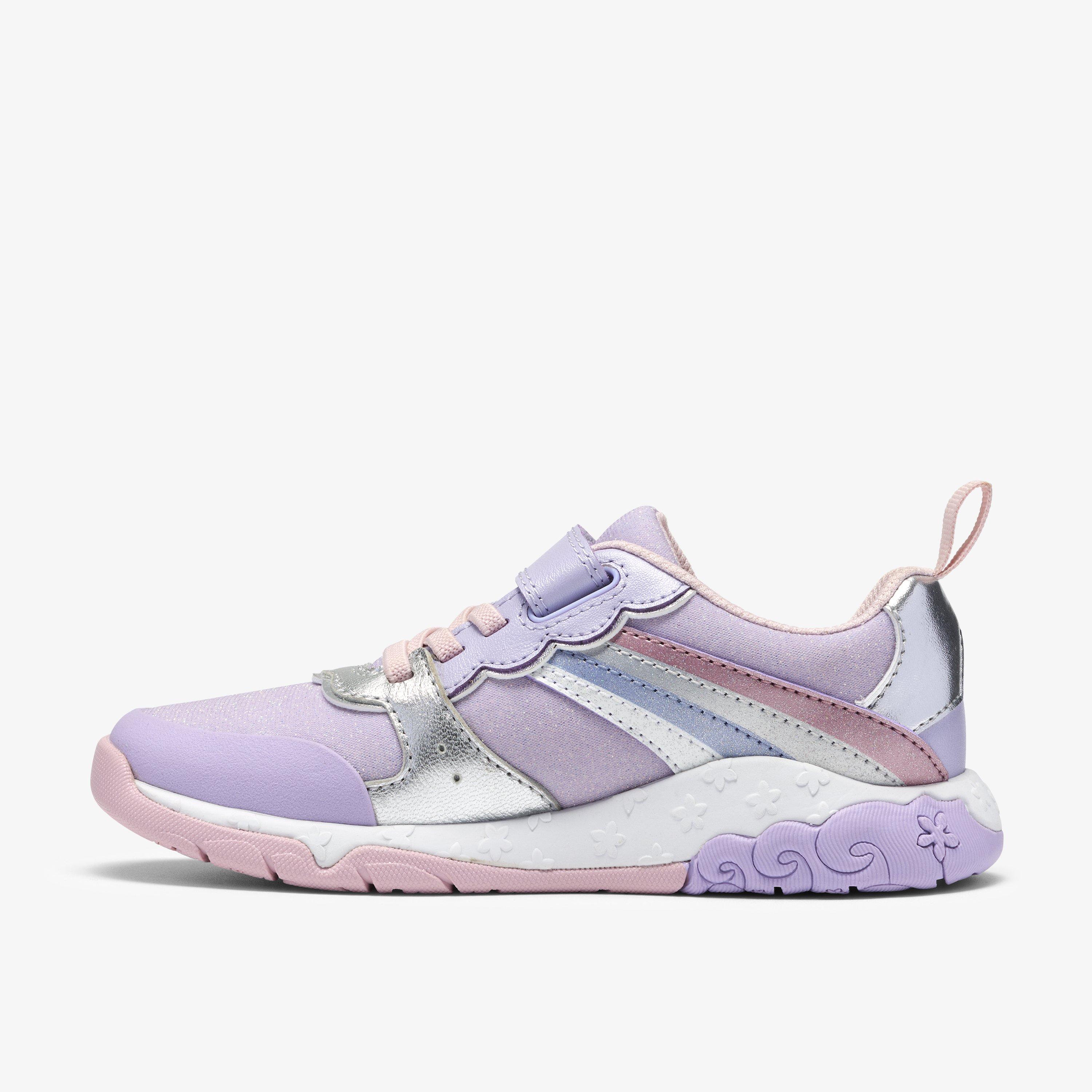 Tidal Hope Kid Lilac Combination Trainers Lace Up, view 2 of 7