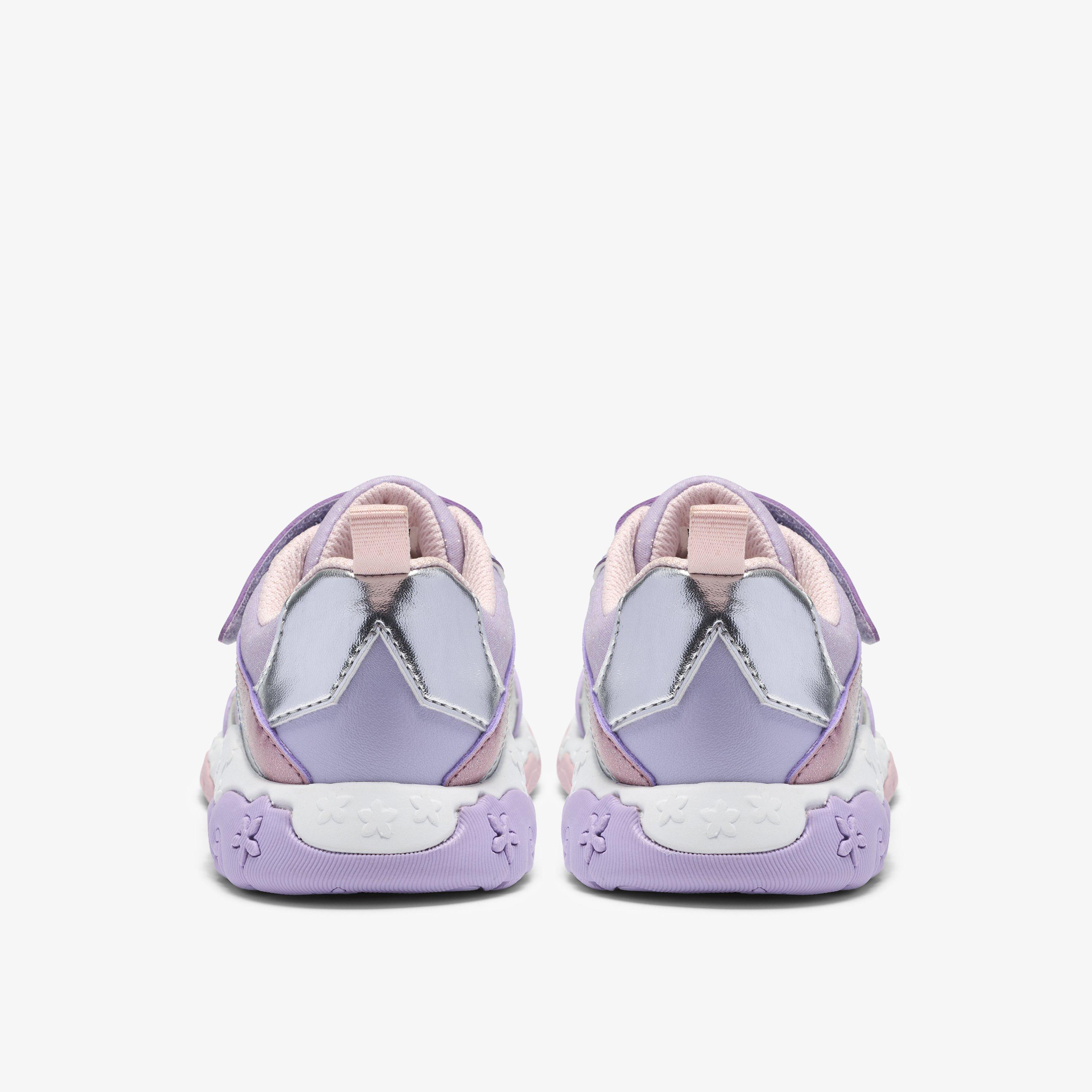 Tidal Hope Kid Lilac Combination Trainers Lace Up, view 5 of 7
