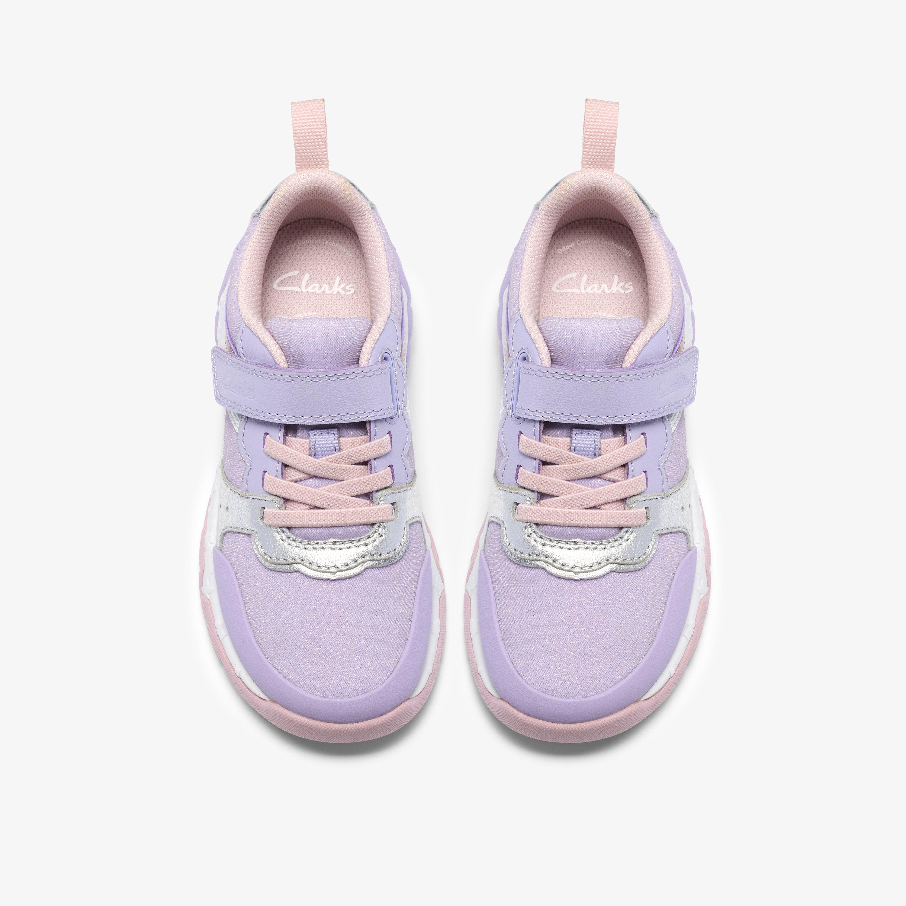 Tidal Hope Kid Lilac Combination Trainers Lace Up, view 6 of 7