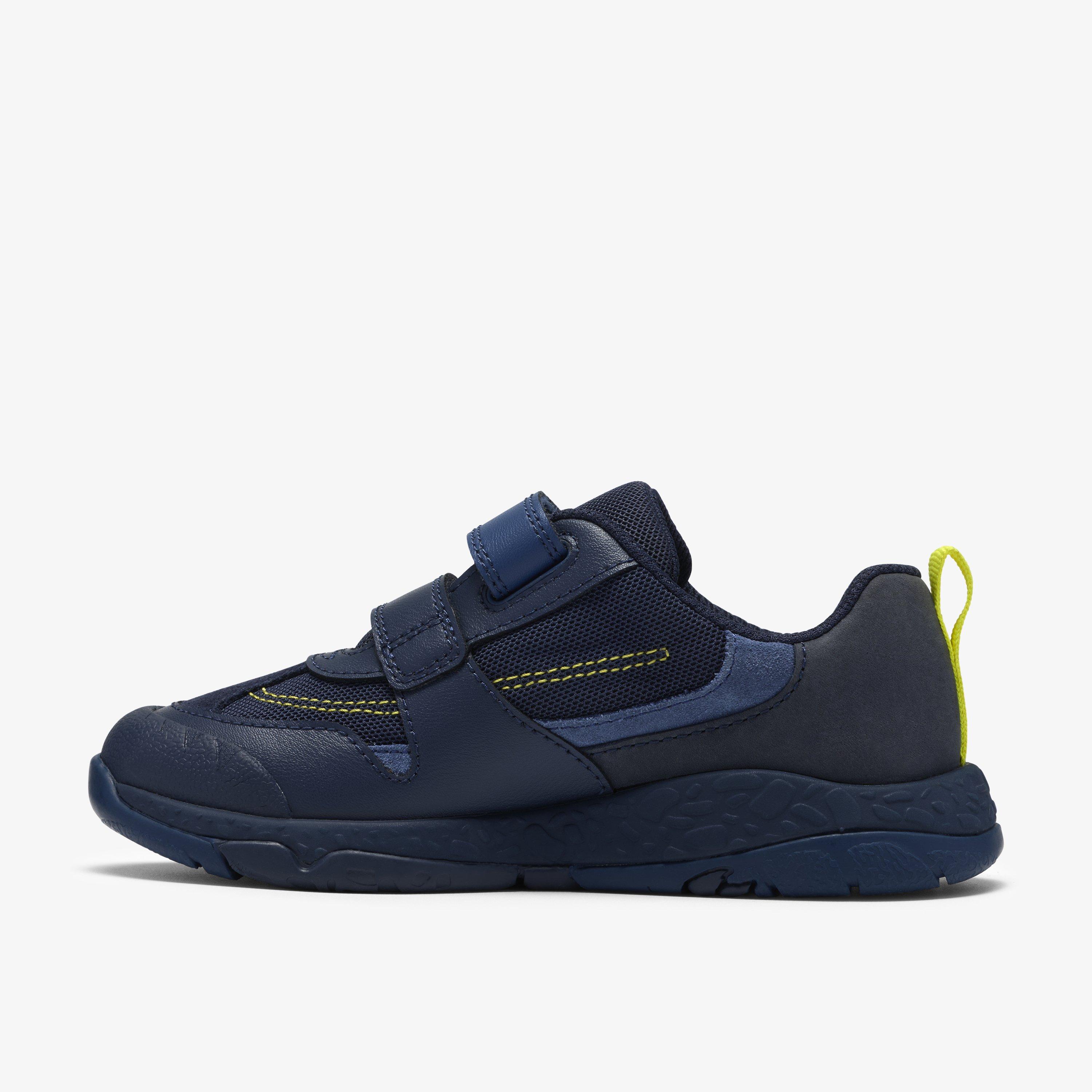 Steggy Soar Kid Navy Combination Trainers, view 2 of 7