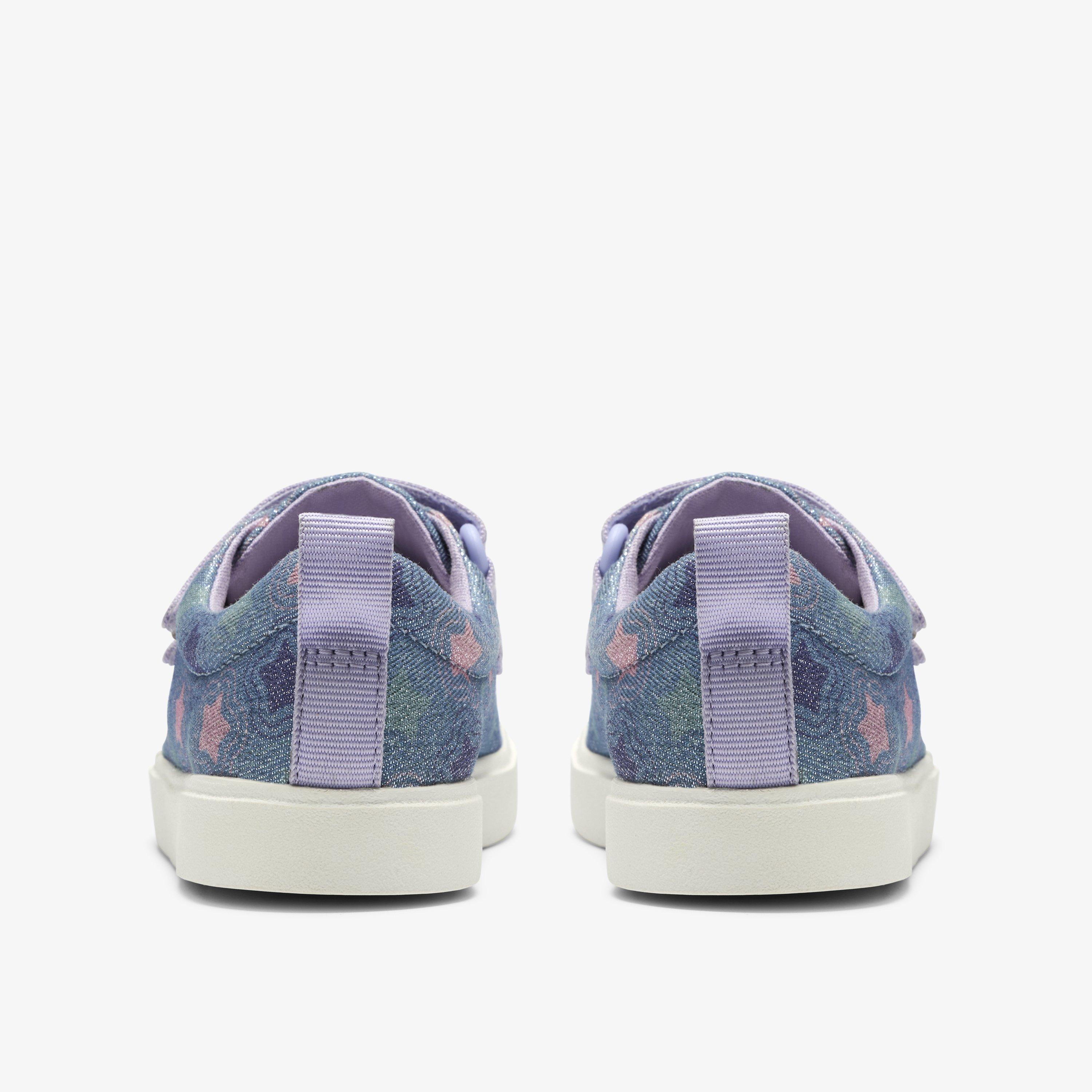 City Path Kid Denim Print Canvas Riptape, view 5 of 6