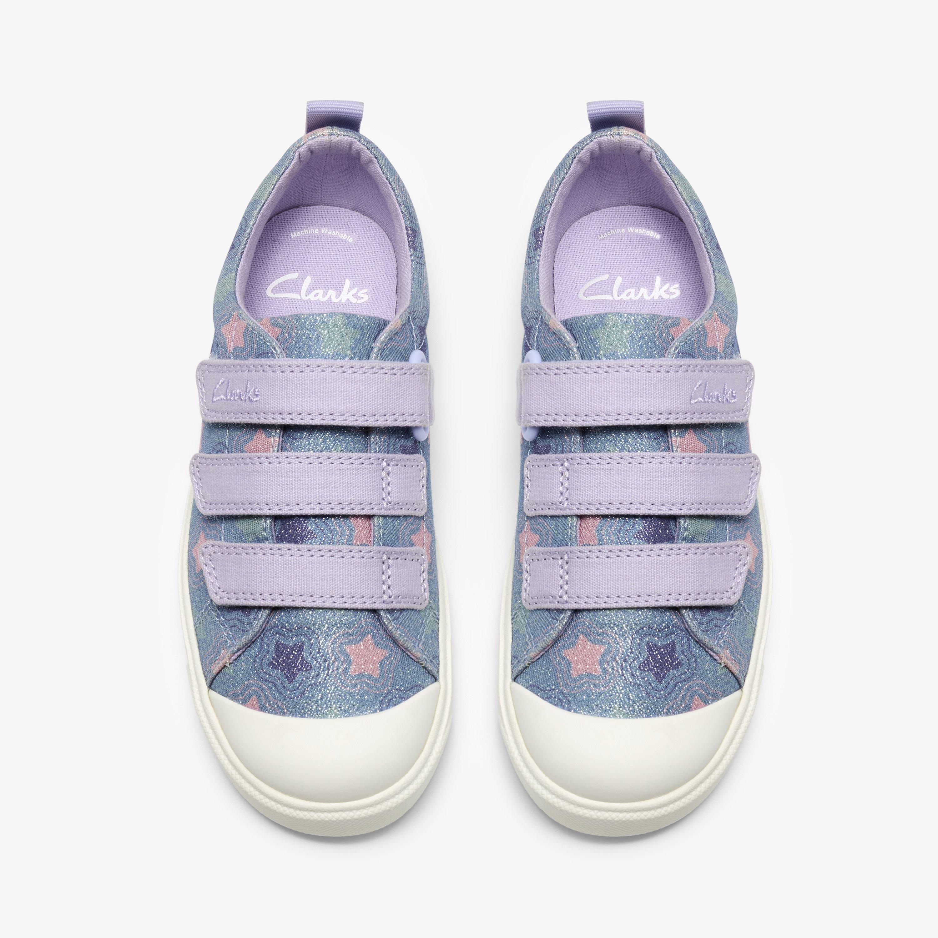 City Path Kid Denim Print Canvas Riptape, view 6 of 6