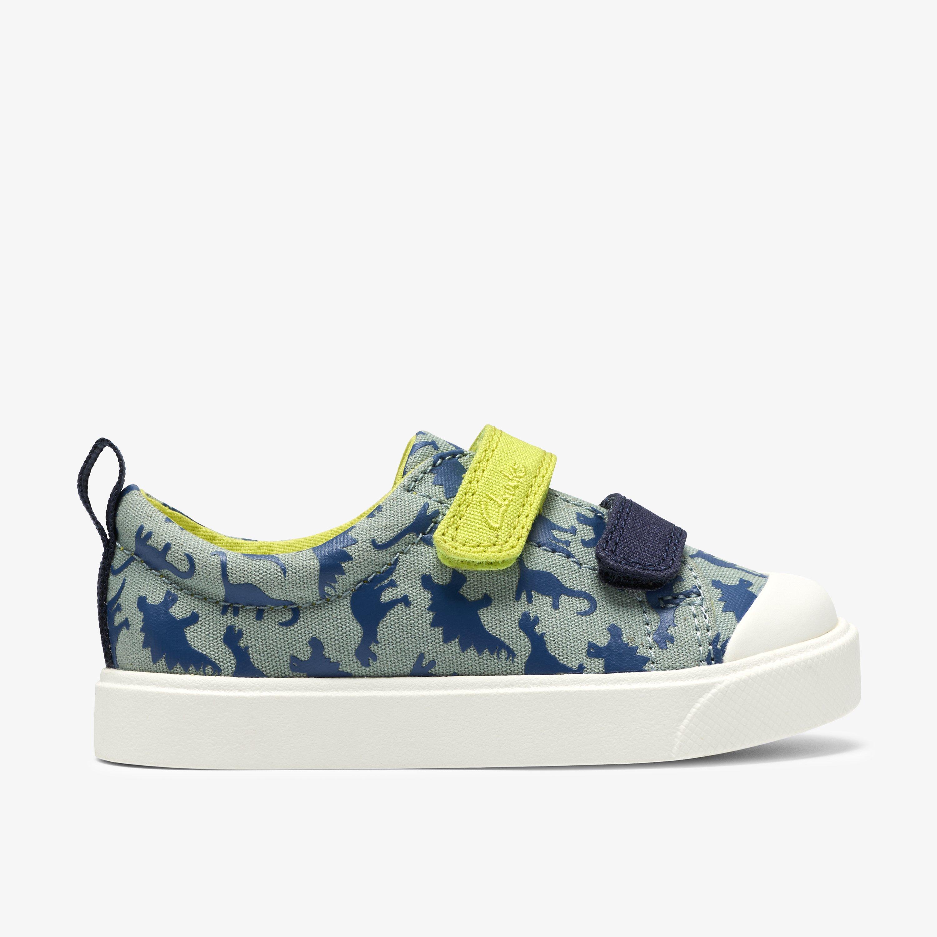 City Path Toddler Sage Canvas Canvas Riptape, view 1 of 6