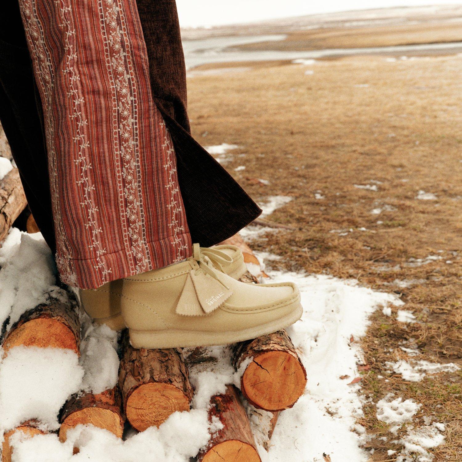 Wallabee Boot — Brown
