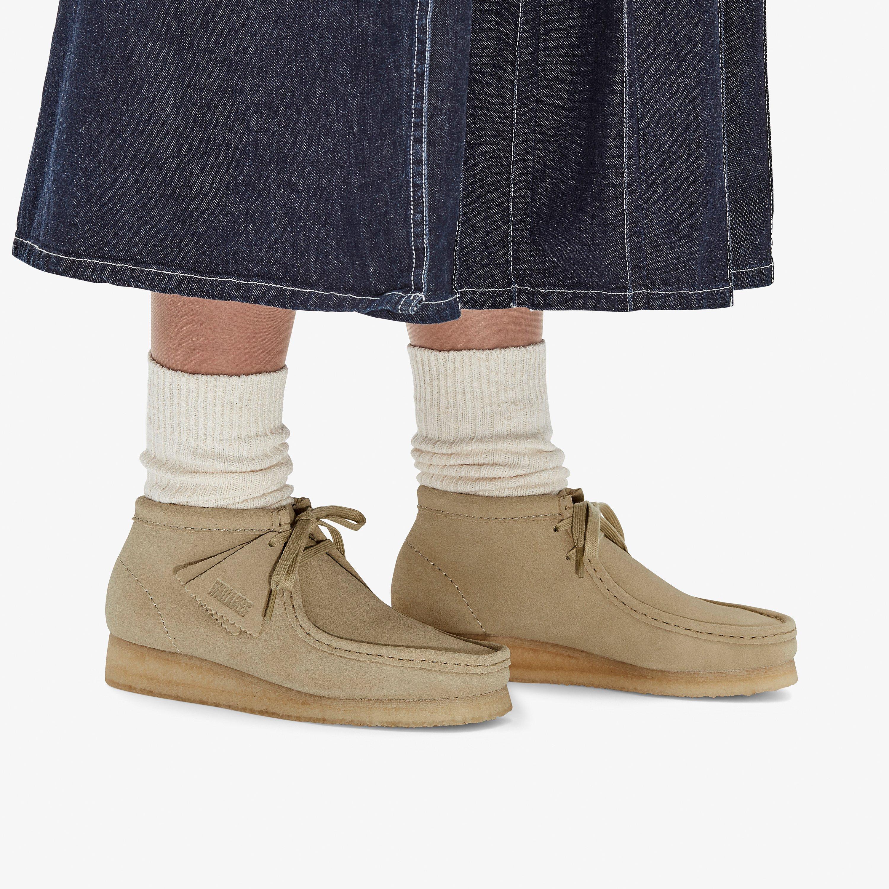 Wallabee Boot — Brown