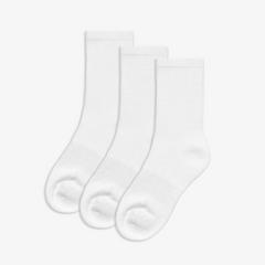 School Socks Size 9-12 — White 1
