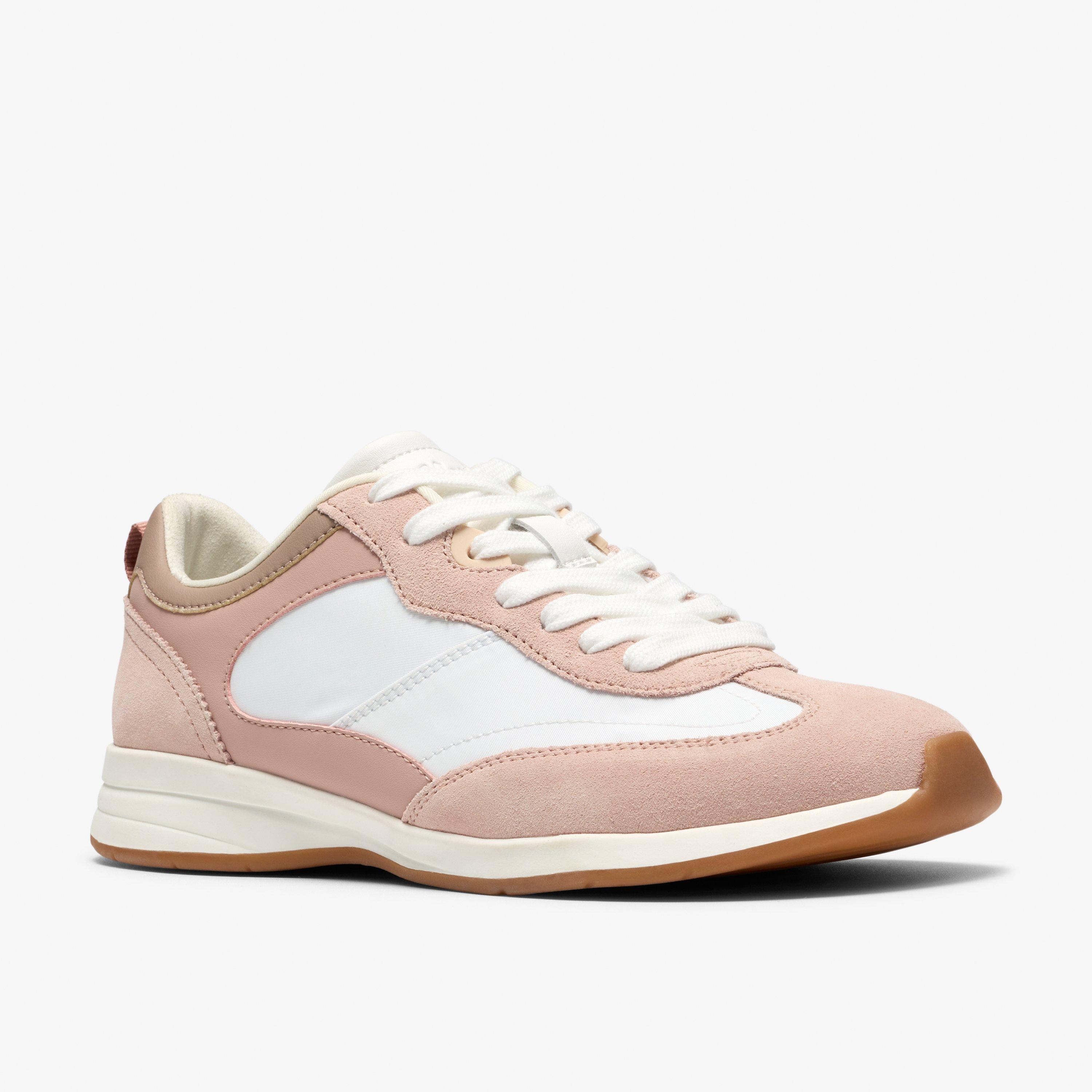 Cloford Lo Pink Combination Trainers, view 4 of 6