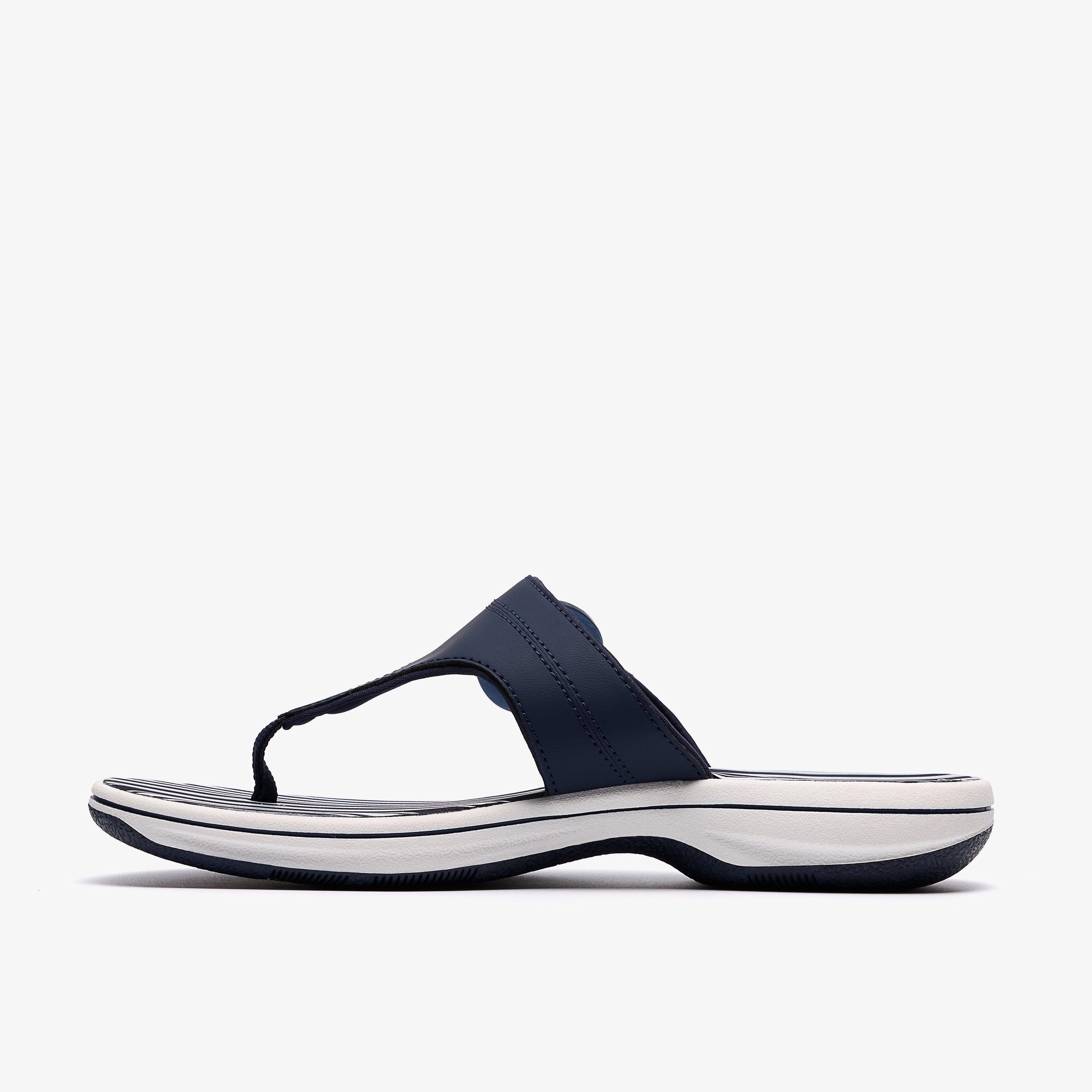 Brinkley Cove Navy/White Flip Flops, view 2 of 6