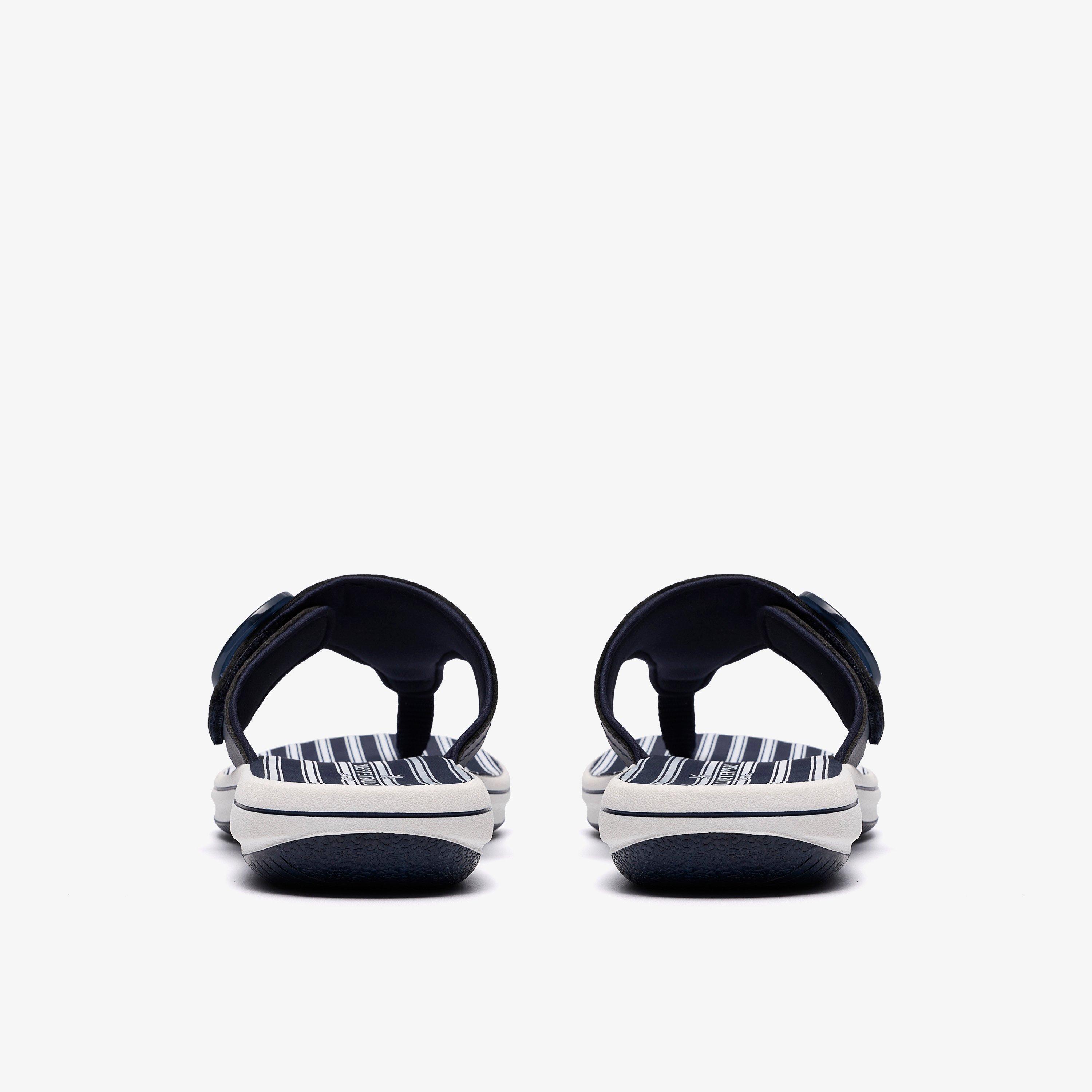 Brinkley Cove Navy/White Flip Flops, view 5 of 6