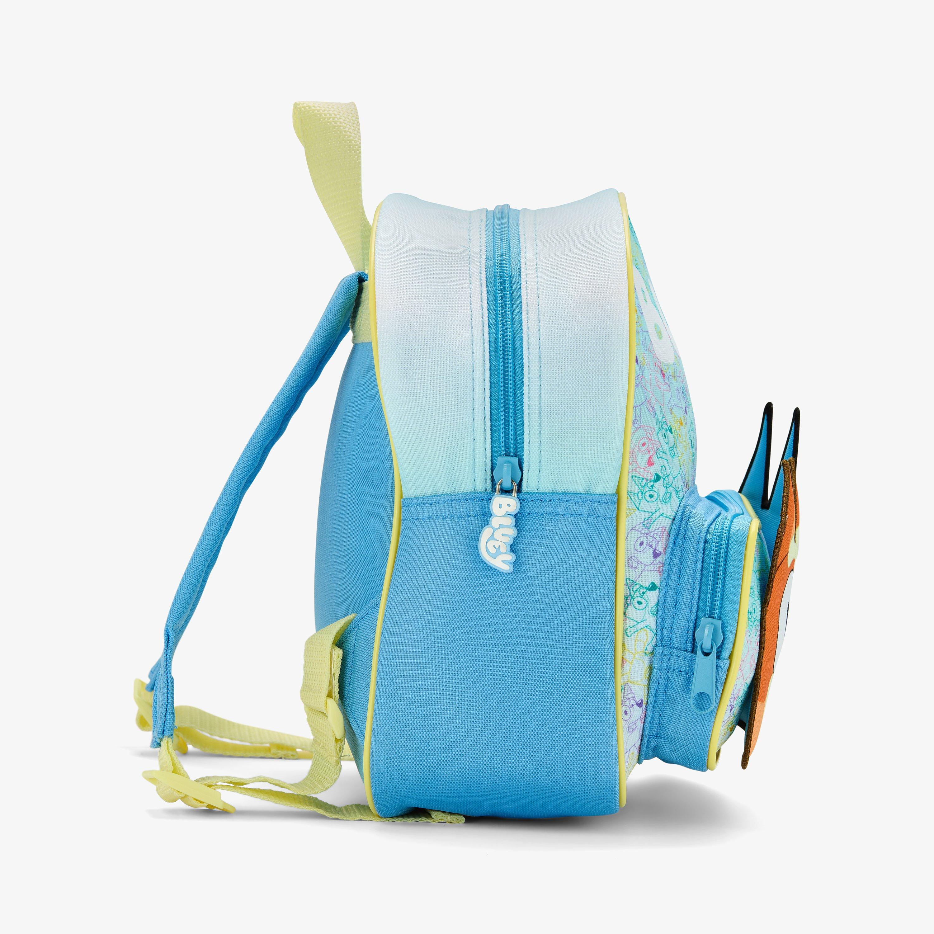 BlueyFriendsBP Blue Combination Backpack | Clarks UK