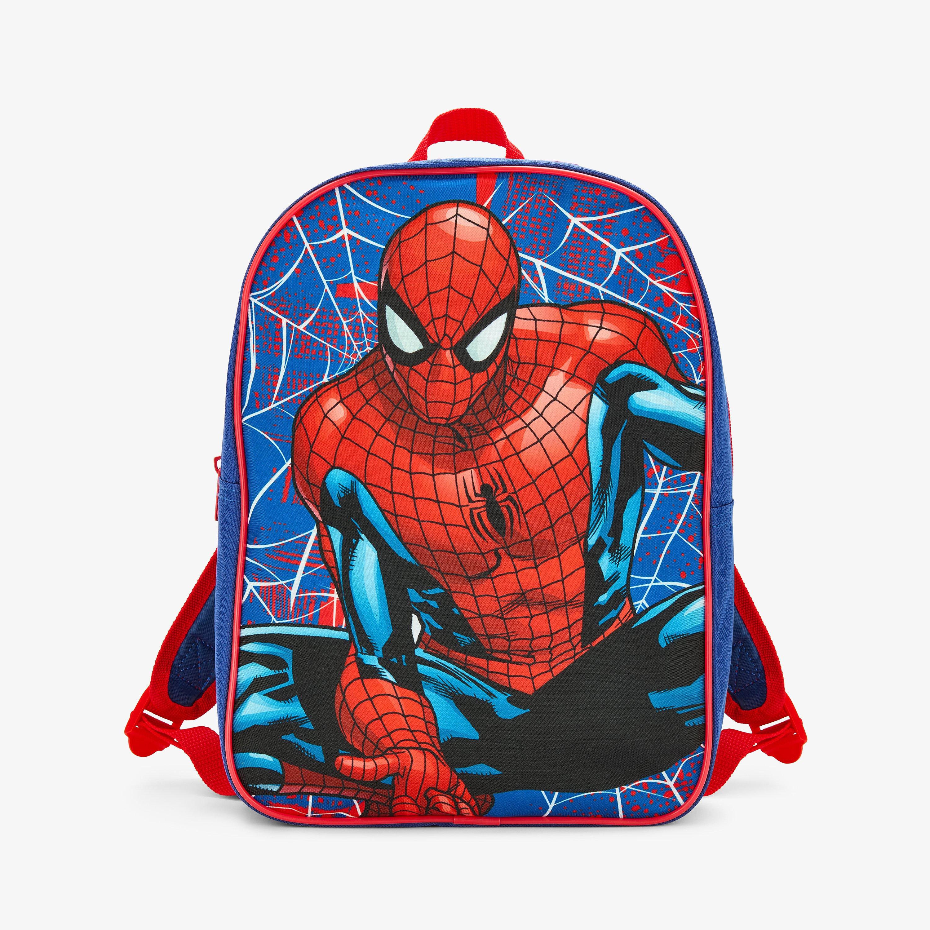 Spider-Man Backpack Blue Combination Backpack, view 1 of 3