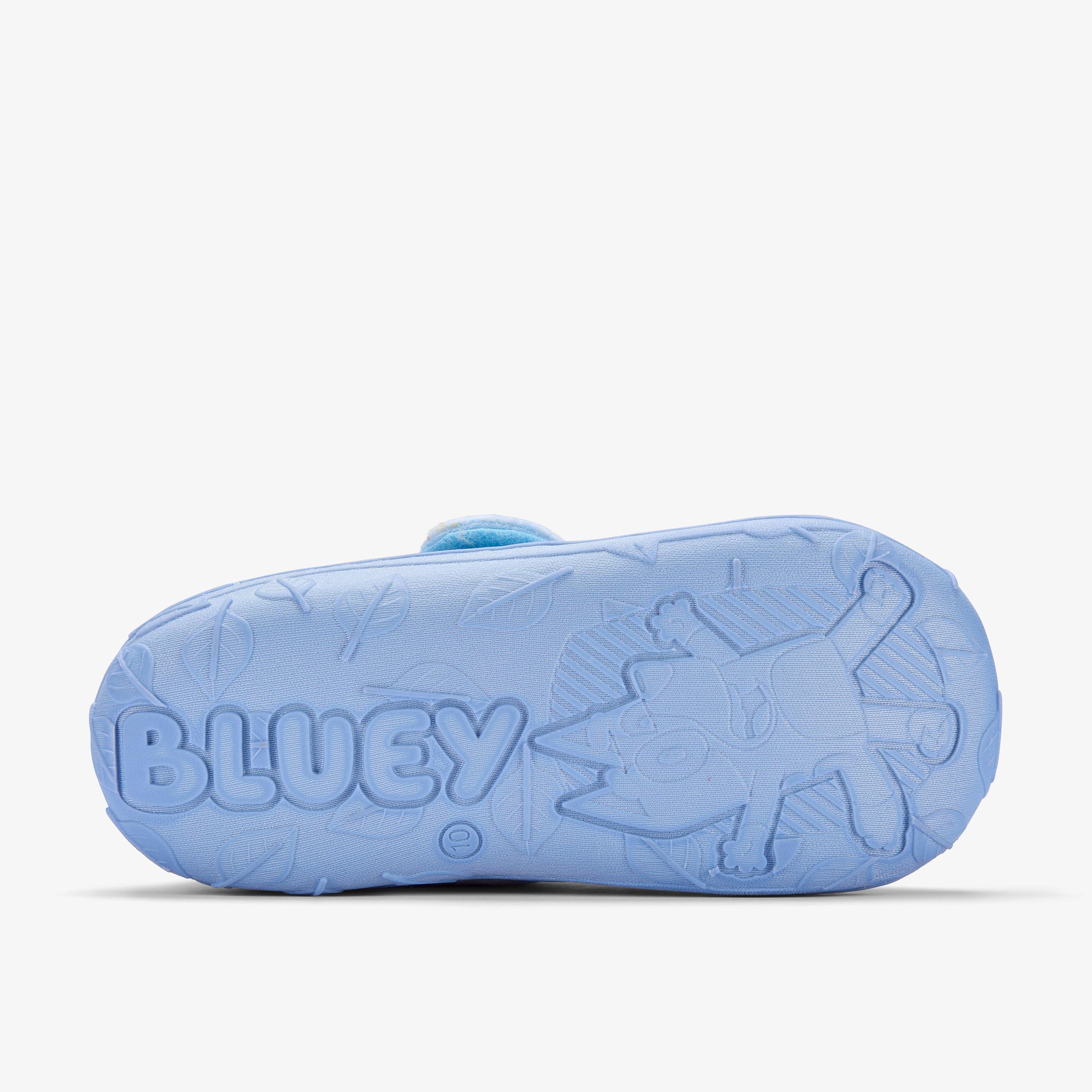Bluey Slipper Kid — Blue