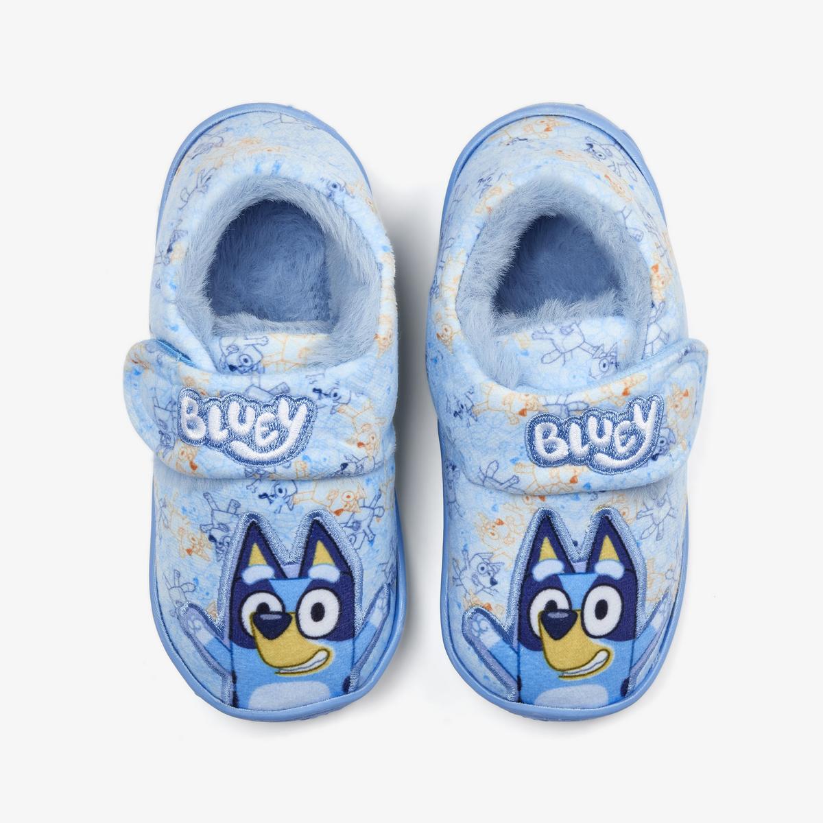 Bluey Slipper Kid — Blue
