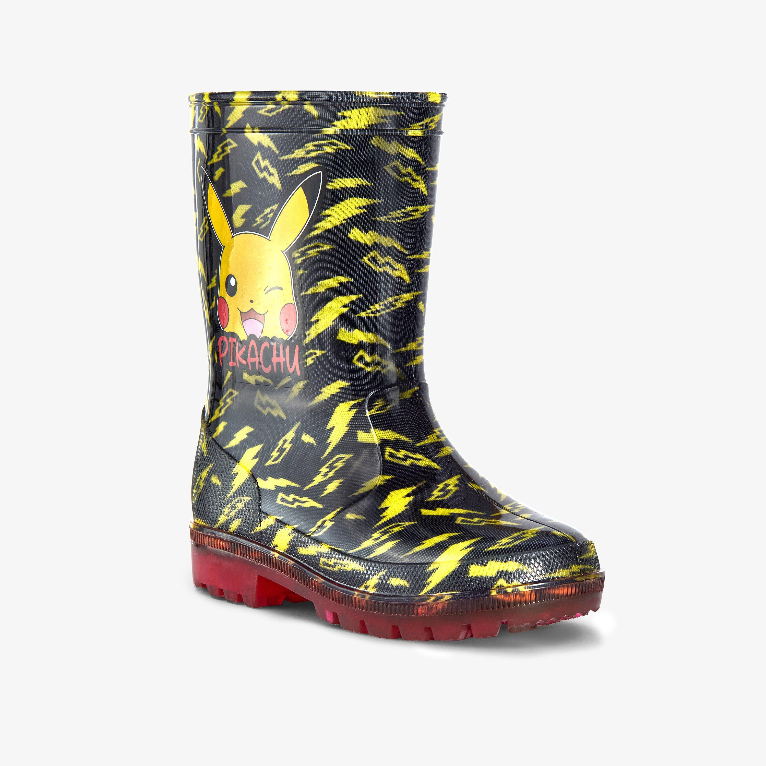 Poke Bolt Welly Kid Black Combi