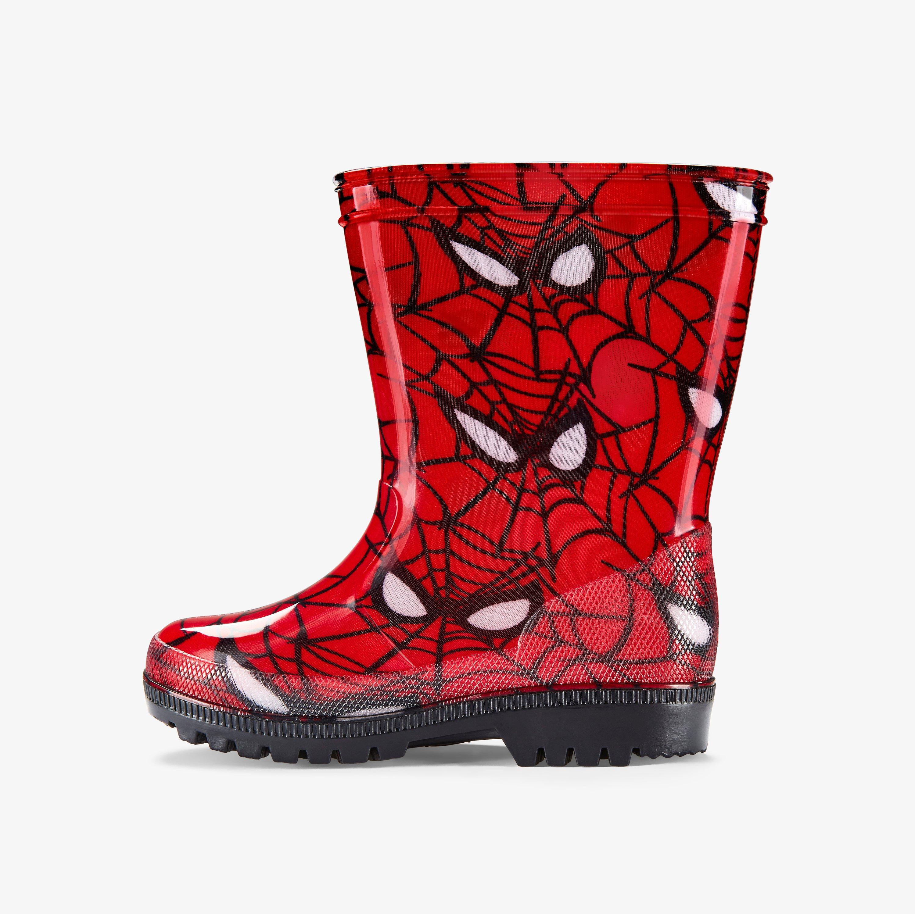 Spider Welly Kid — Red (alternate view)