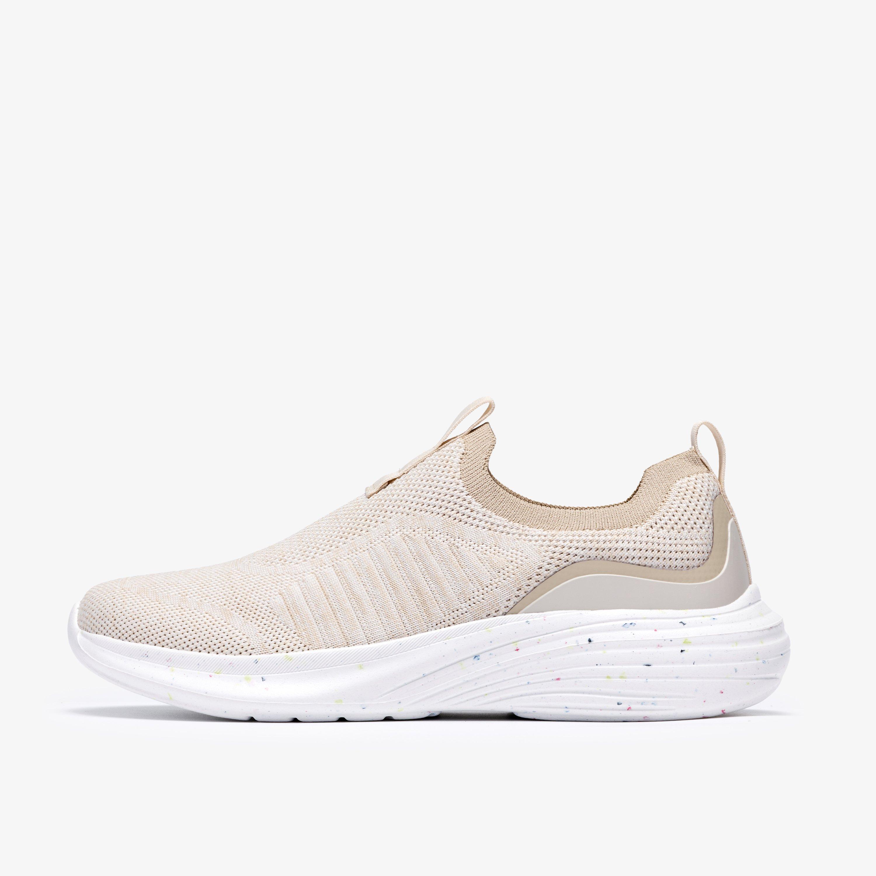 Izza Slip White Trainers, view 2 of 6